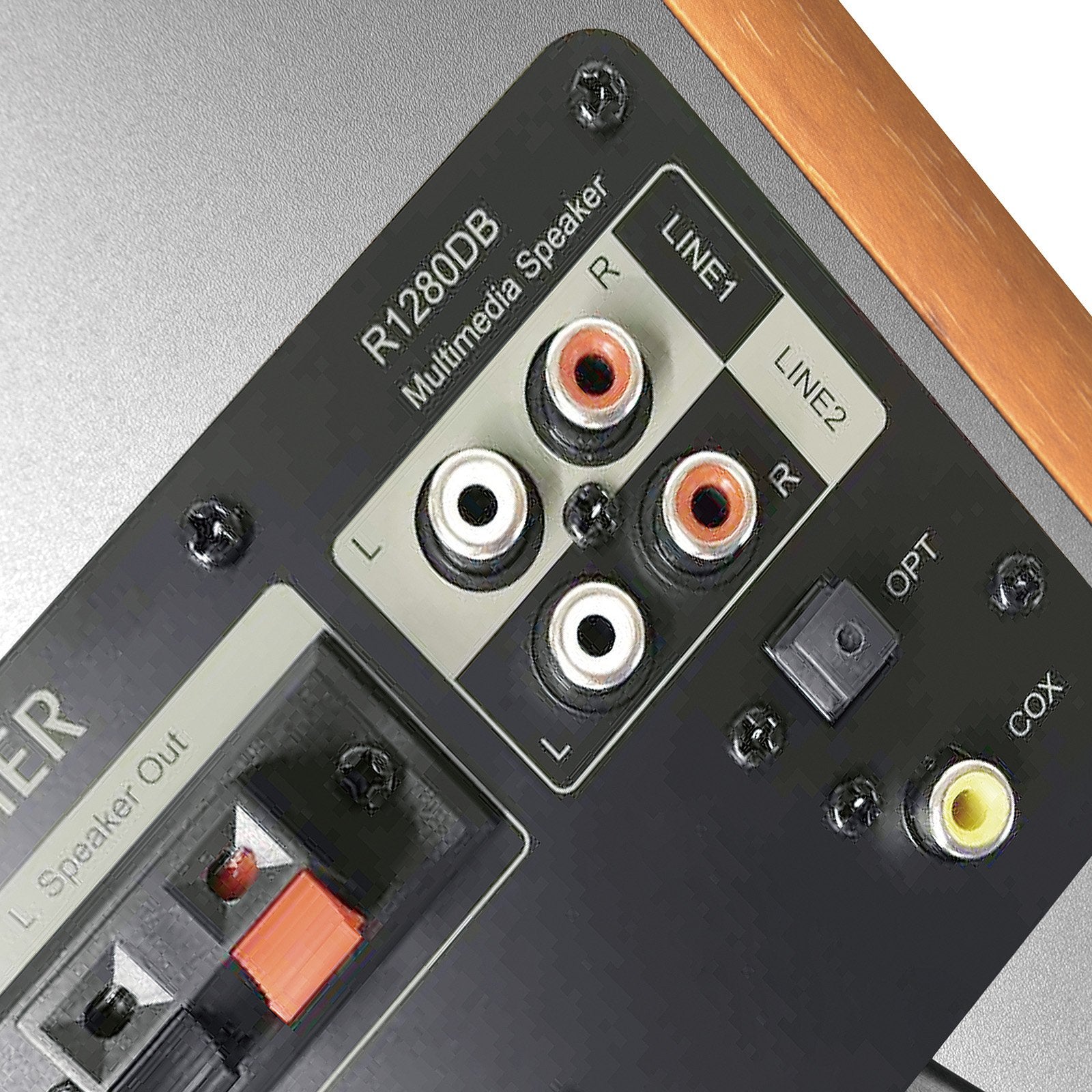 Edifier R1280Db Powered Bluetooth Bookshelf Speakers - Optical Input - Wireless Studio Monitors - 4 Inch Near Field Speaker - 42