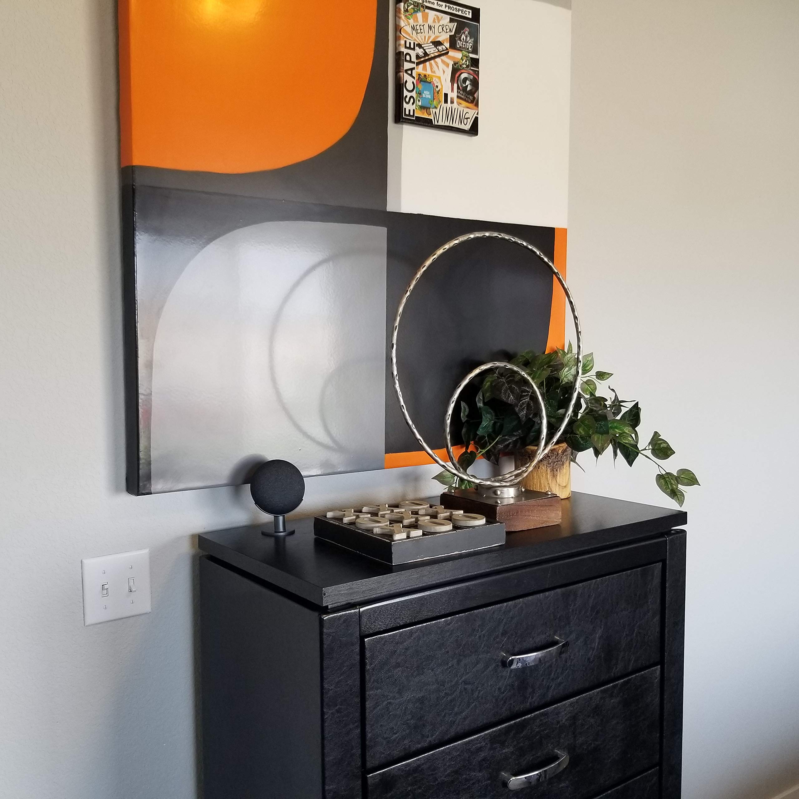 Mount Genie Google Home Mini Pedestal: Improves Sound Visibility And Appearance   Cleanest Mount Holder Stand For Google Mini