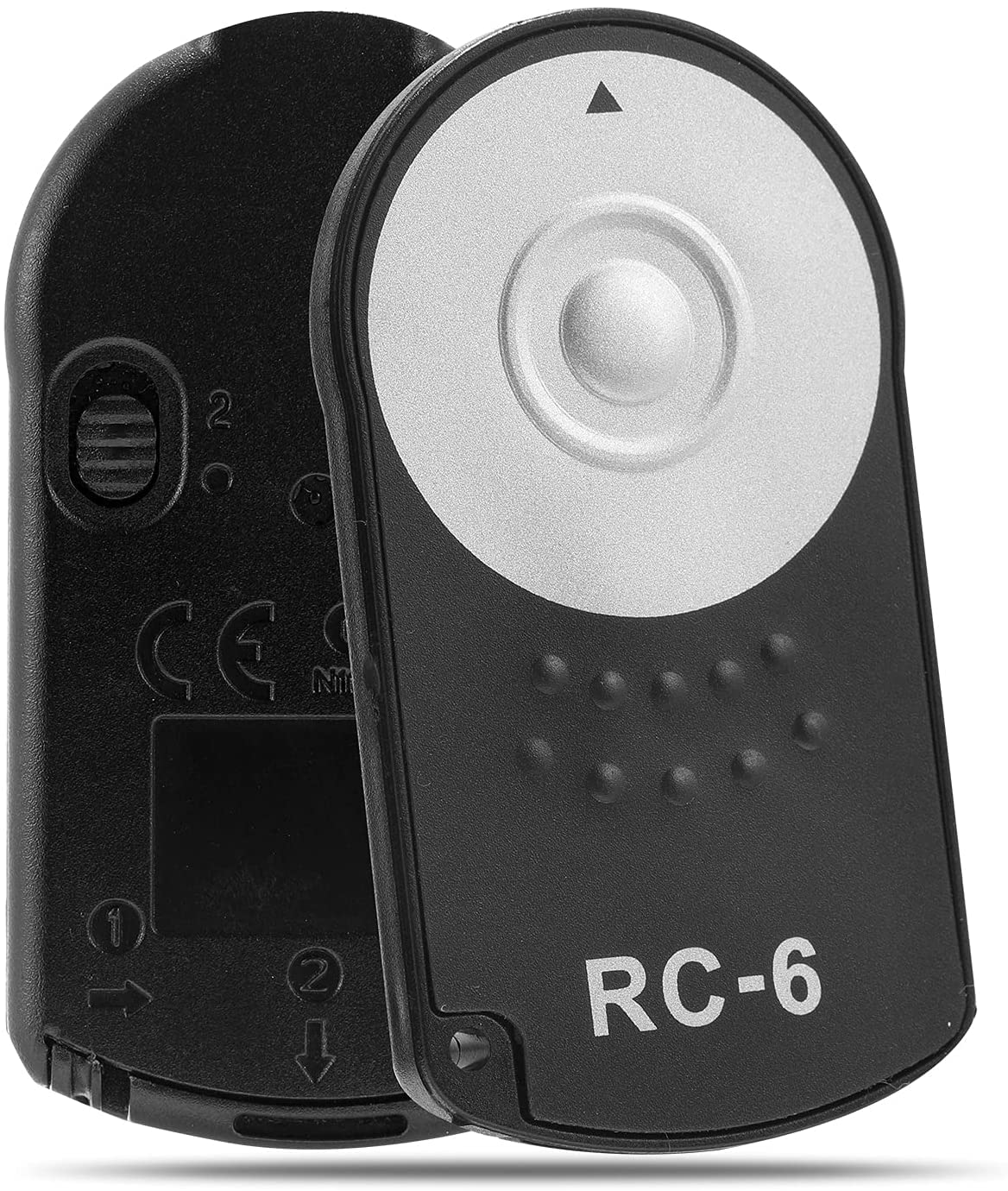 Rc 6 Camera Remote Shutter Release For Canon Eso 77D 5Dsr 760D 70D 80D 6D2 5D3 5D4 (1Pc Black)