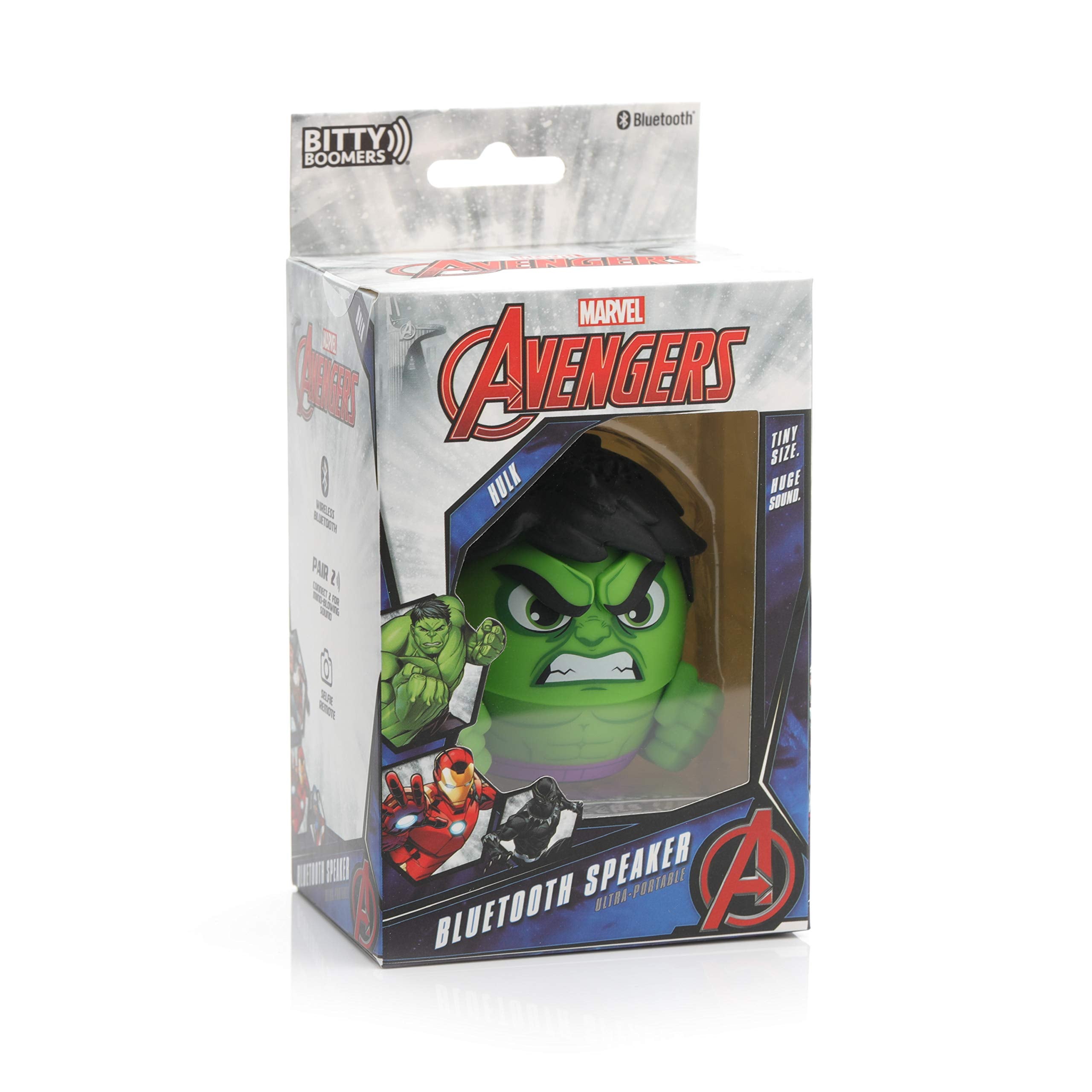 Bitty Boomers Marvel: Hulk   Mini Bluetooth Speaker