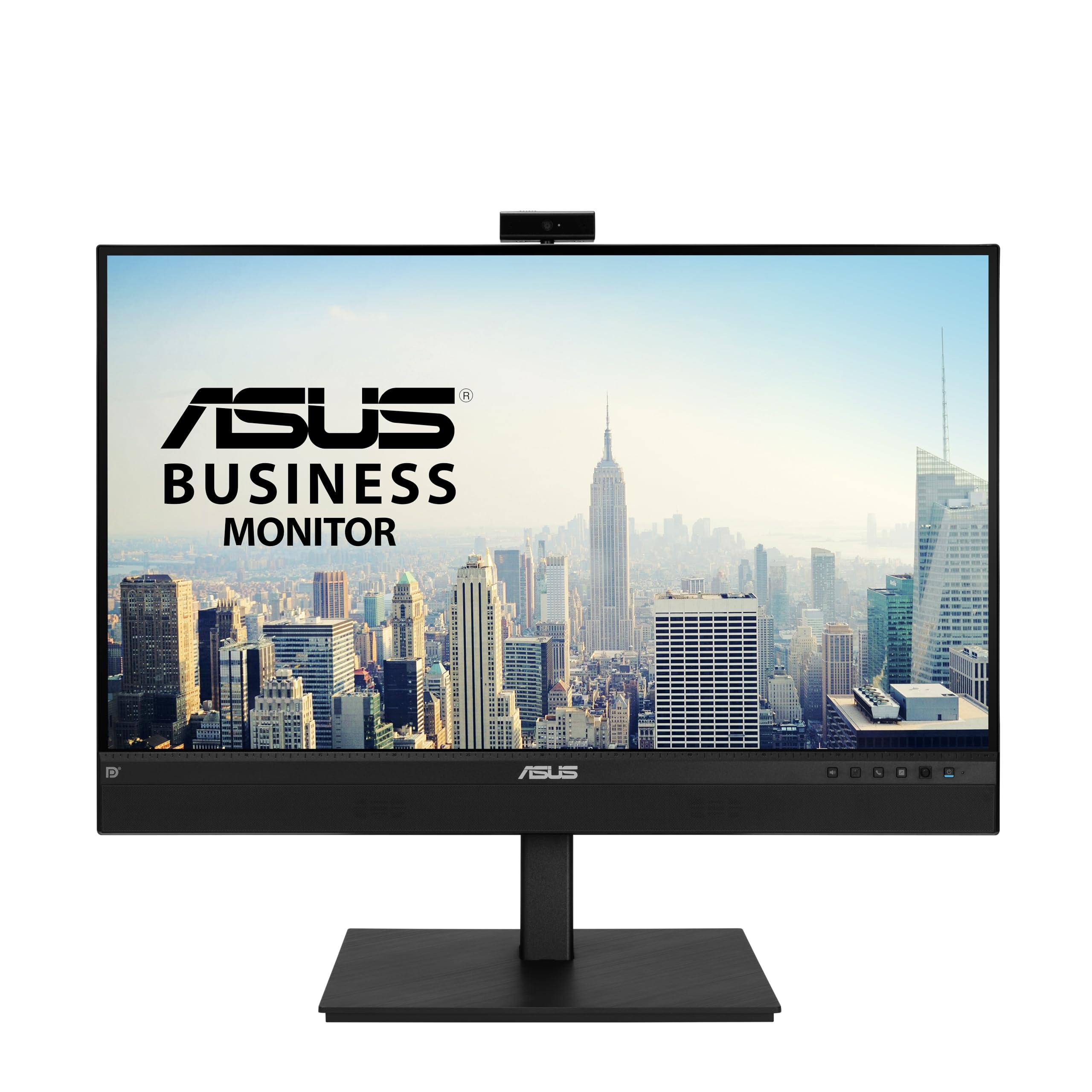 ASUS 27    1440P Video Conference Monitor (BE27ACSBK) - QHD (2560 x 1440), IPS, Built-in 2MP Webcam, Mic Array, Speakers, Eye Ca