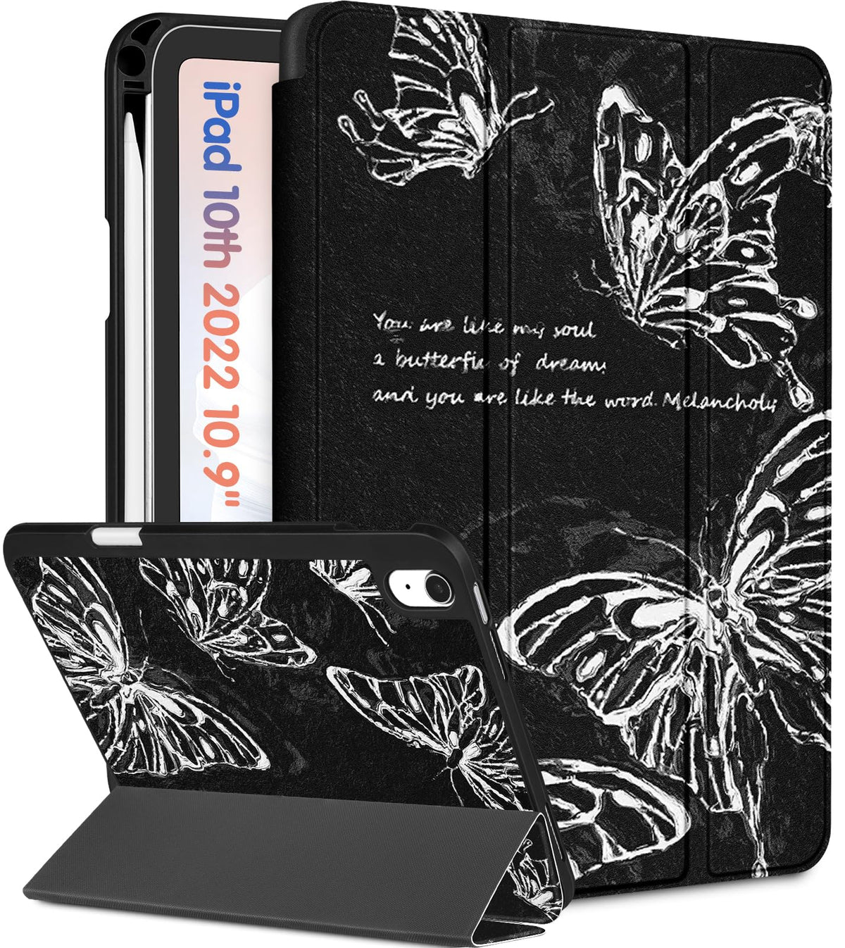 Wazzasoft For Apple Ipad 10Th Generation Case 10.9 Inch Cute Women Gir ...