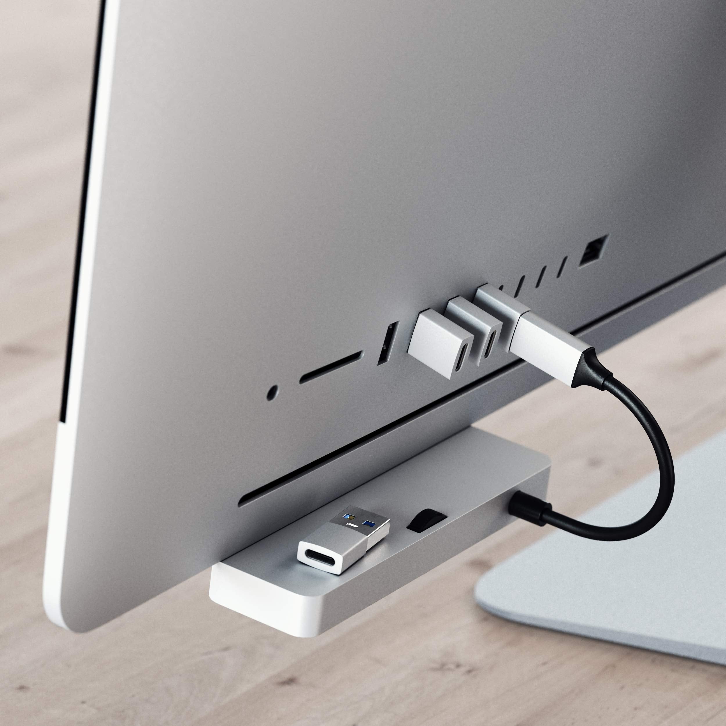 Satechi Type A To Type C Adapter Converter   Usb A Male To Usb C Female   Compatible With Imac, Macbook Pro/Macbook, Iphone15, Laptops, Pc, Computers And More (Silver)