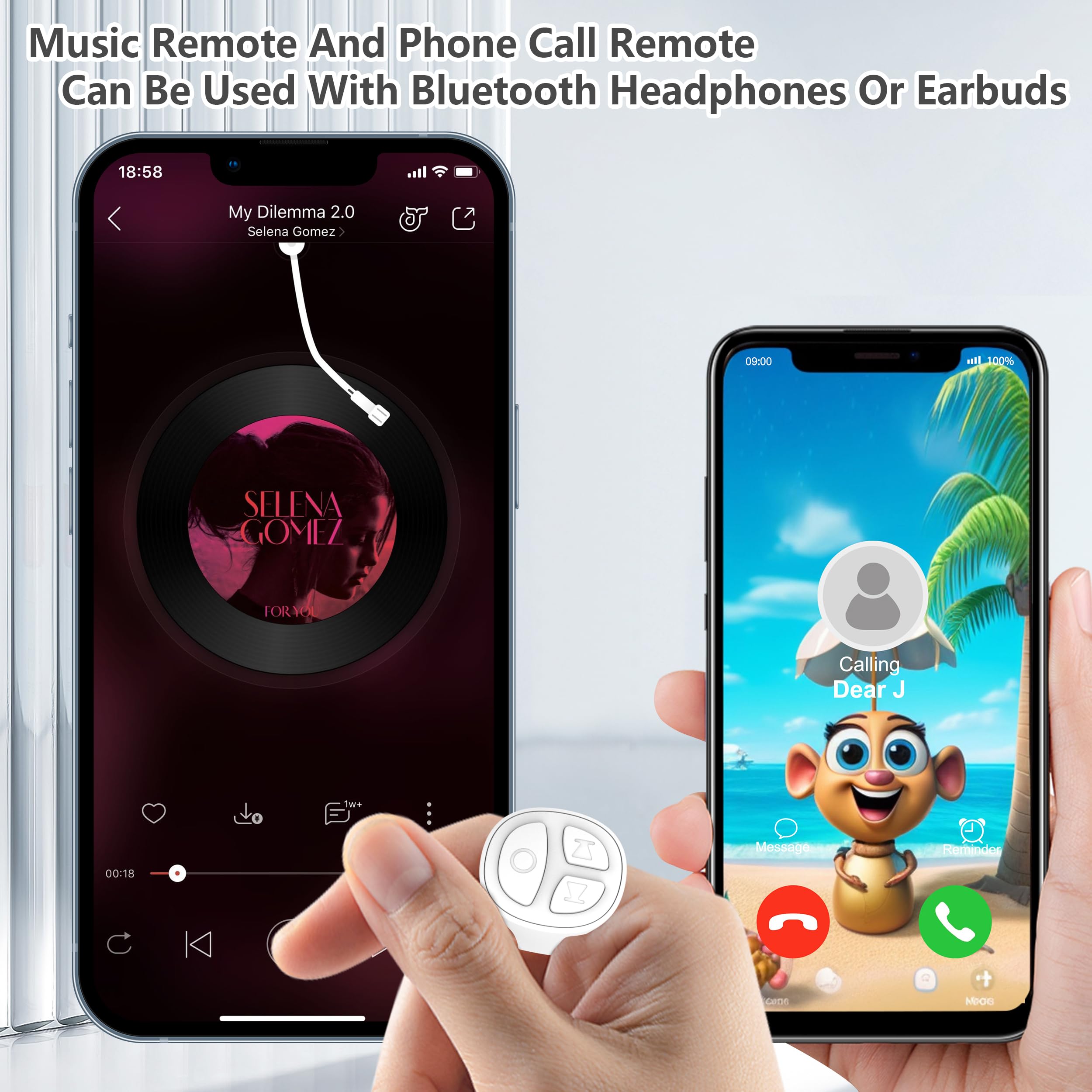 Stdforu Tiktok Scrolling Ring Remote Control Kindle App Page Turner Camera Remote Shutter Tik Tok Scrolling Ring For Iphone Ipad