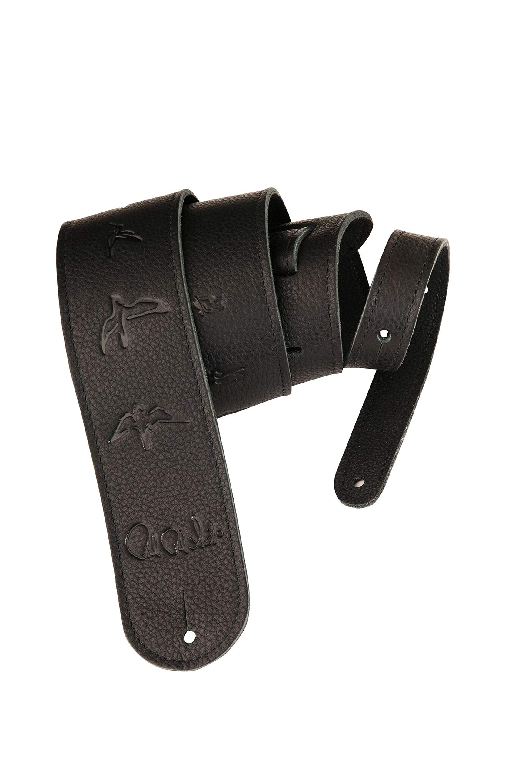 Prs Guitars Guitar Strap, Leather Strap, Birds  Black (Acc 3119)
