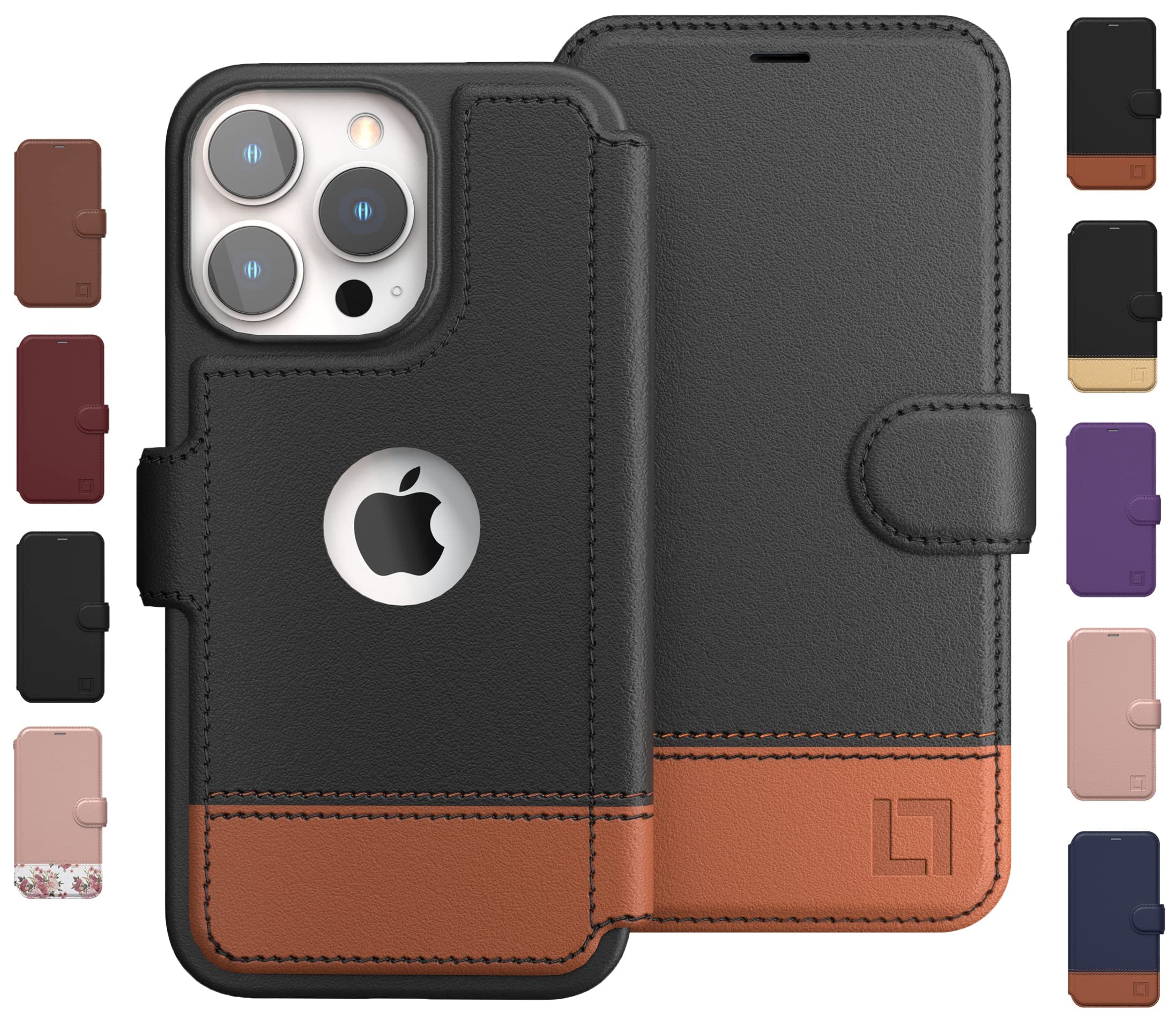 Lupa Legacy Iphone 13 Pro Wallet Case   Case With Card Holder   [Slim + Durable] For Women And Men   Iphone 13 Pro Flip Cell Pho