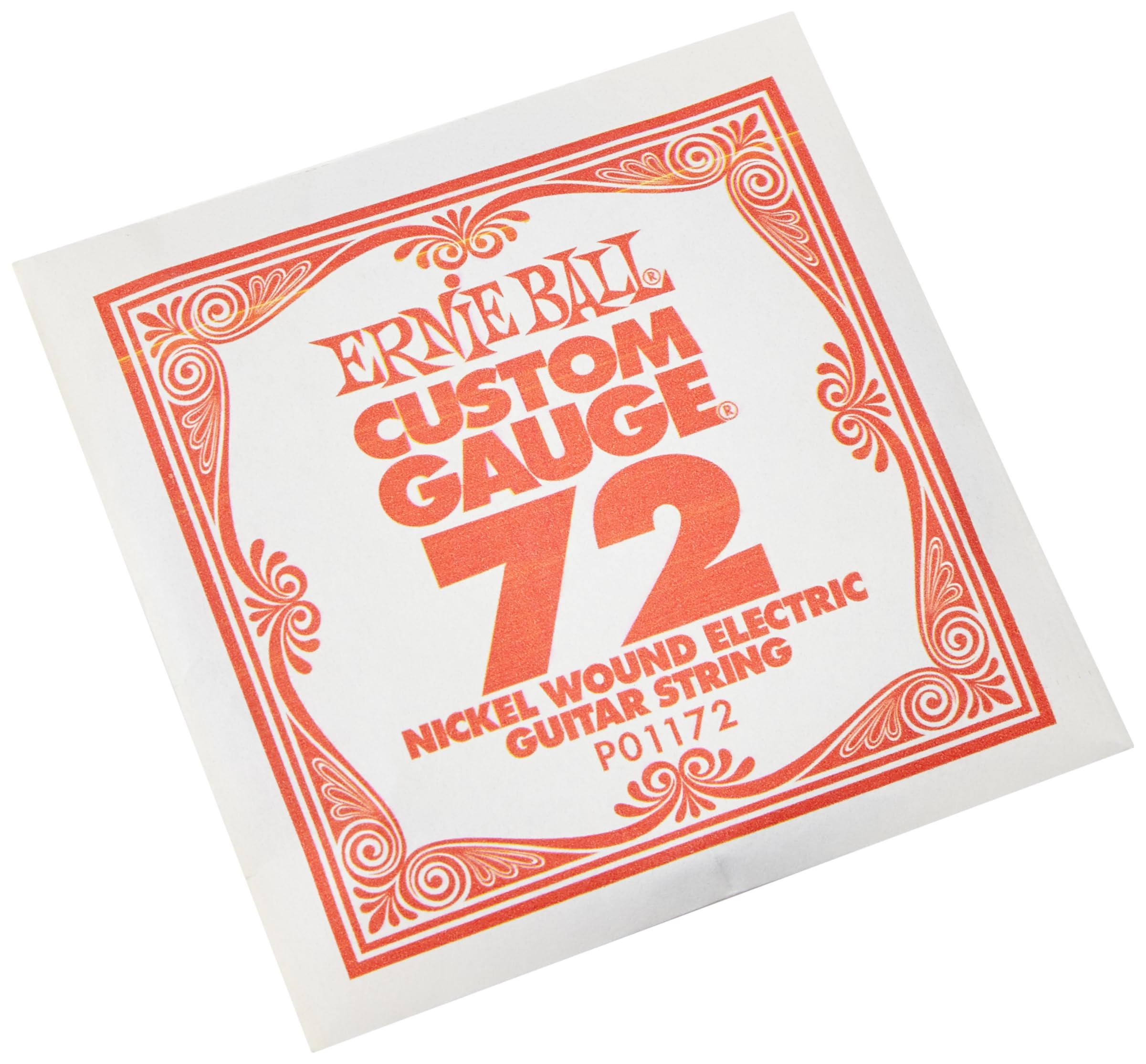 Ernie Ball 6-String Baritone Slinky Nickel Wound Electric Guitar Strings, 13-72 Gauge (P02839)