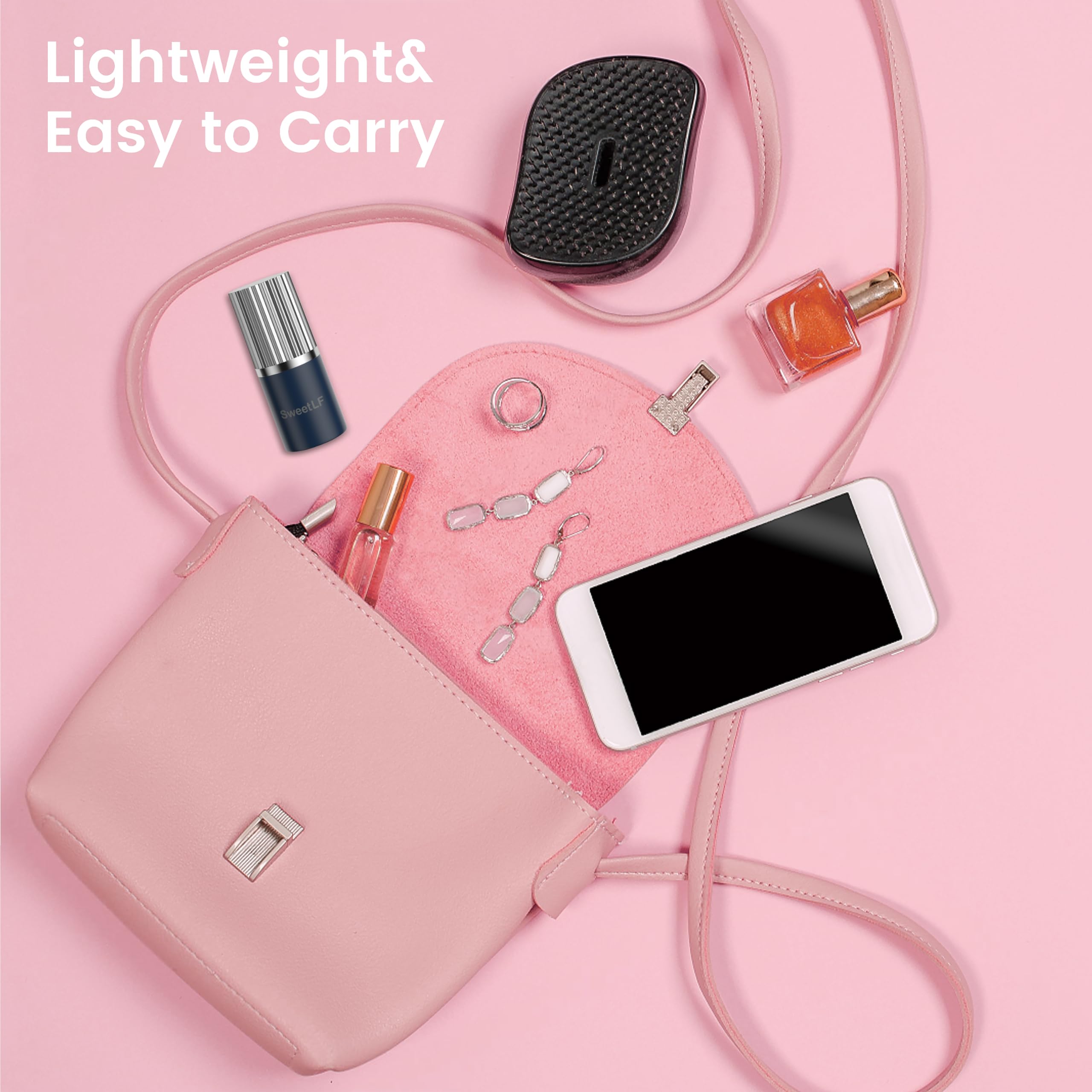 Sweetlf Portable Electric Shaver For Women, Ipx7 Waterproof, Painless, Rechargeable, Wet & Dry Shaving, Face & Chin & Upper Lip,