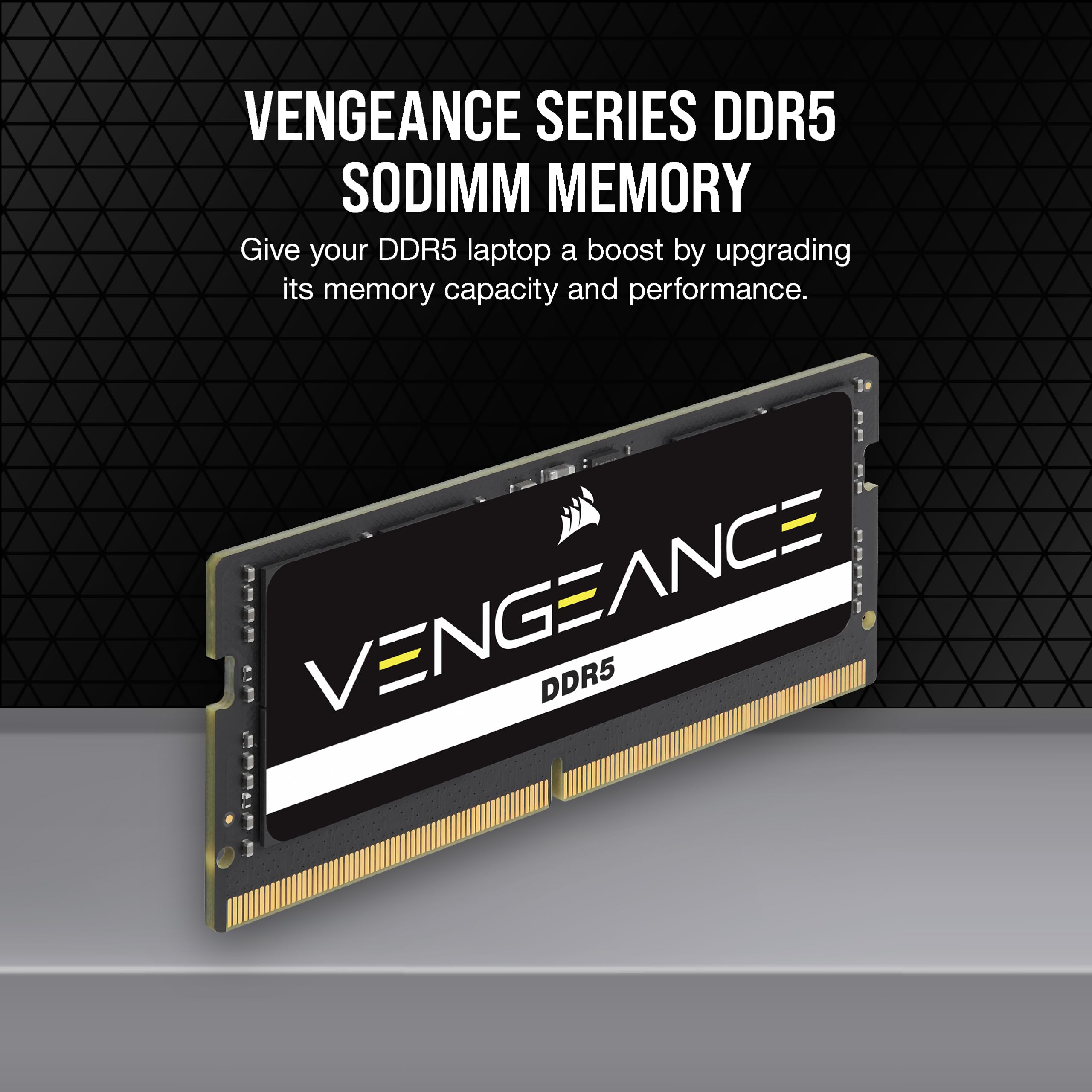 Corsair Vengeance Sodimm Ddr5 Ram 48Gb (2X24Gb) 4800Mhz Cl40 Intel Xmp Icue Compatible Computer Memory - Black (Cmsx48Gx5M2A4800
