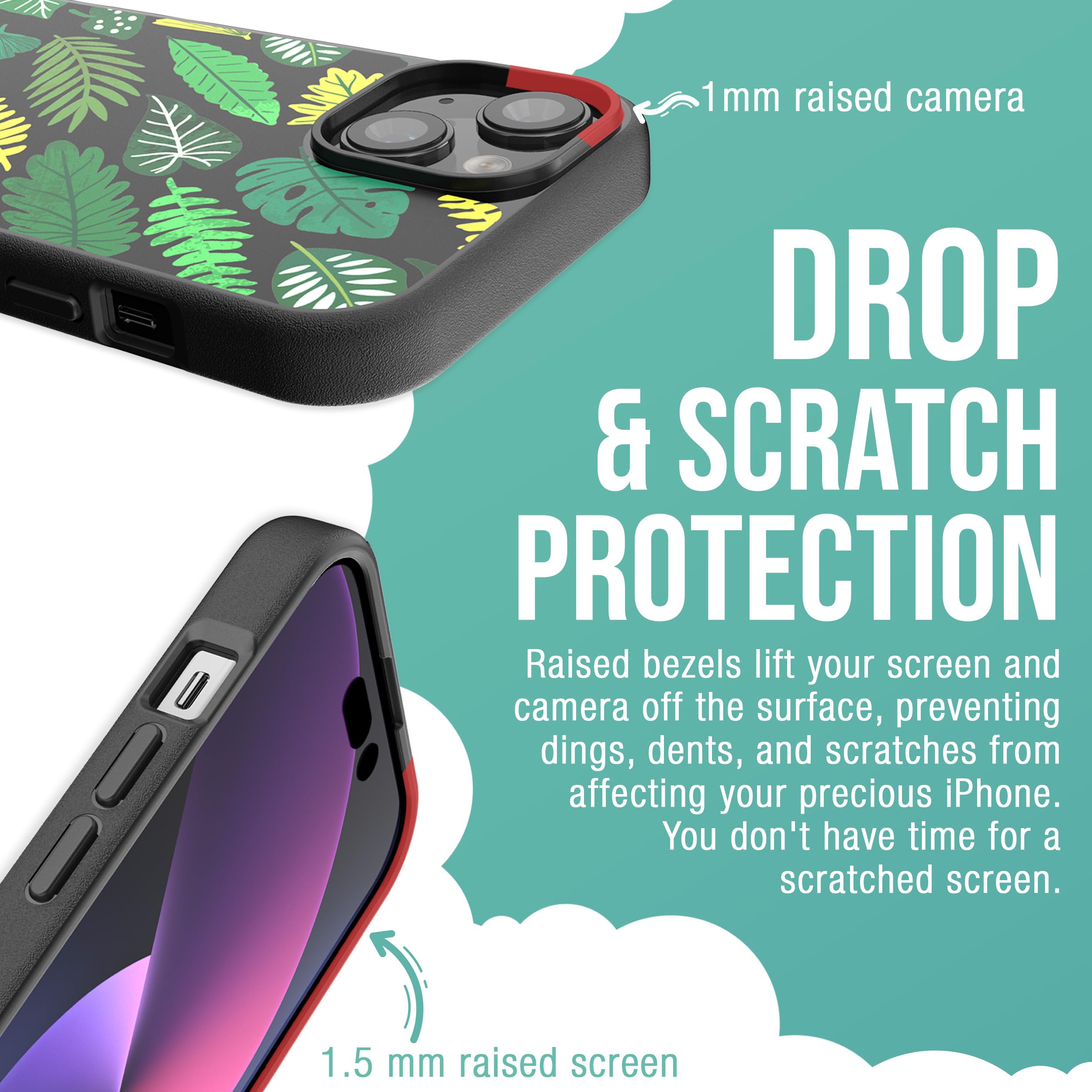 Smartish Iphone 15 Magnetic Case   Gripmunk Compatible With Magsafe [Lightweight + Protective] Slim/Thin Grip Cover With Microfi