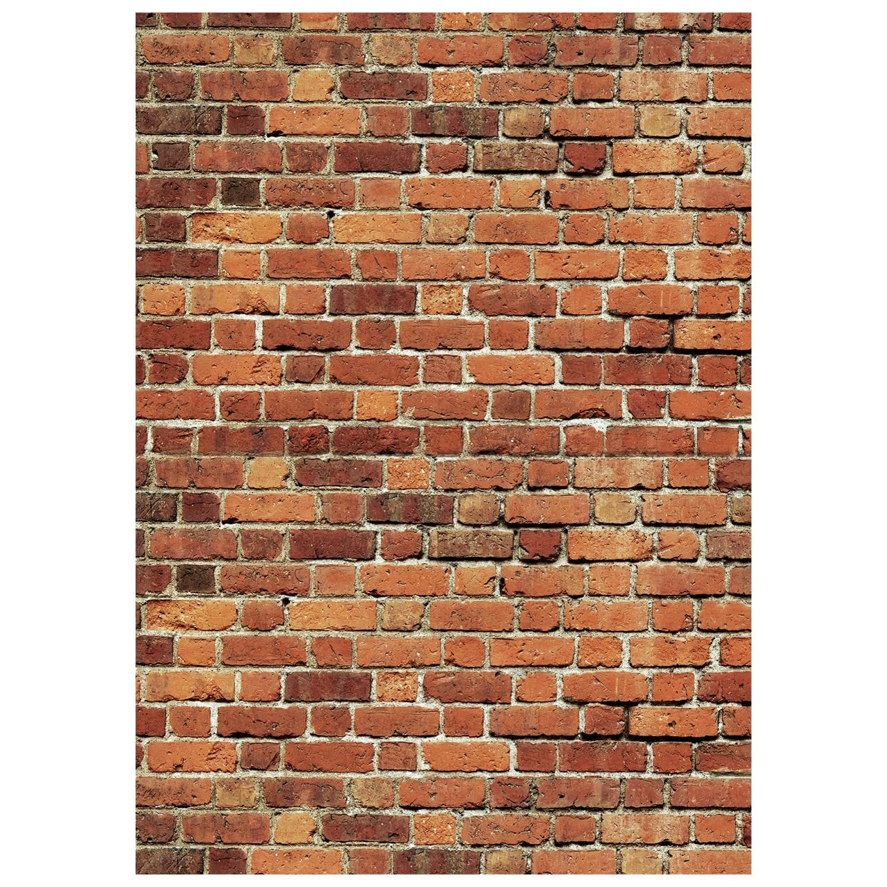 Aiikes 5X7Ft Red Brick Wall Backdrop Brick Photography Backdrop Baby Birthday Party Graduation Home Decoration Background Photo