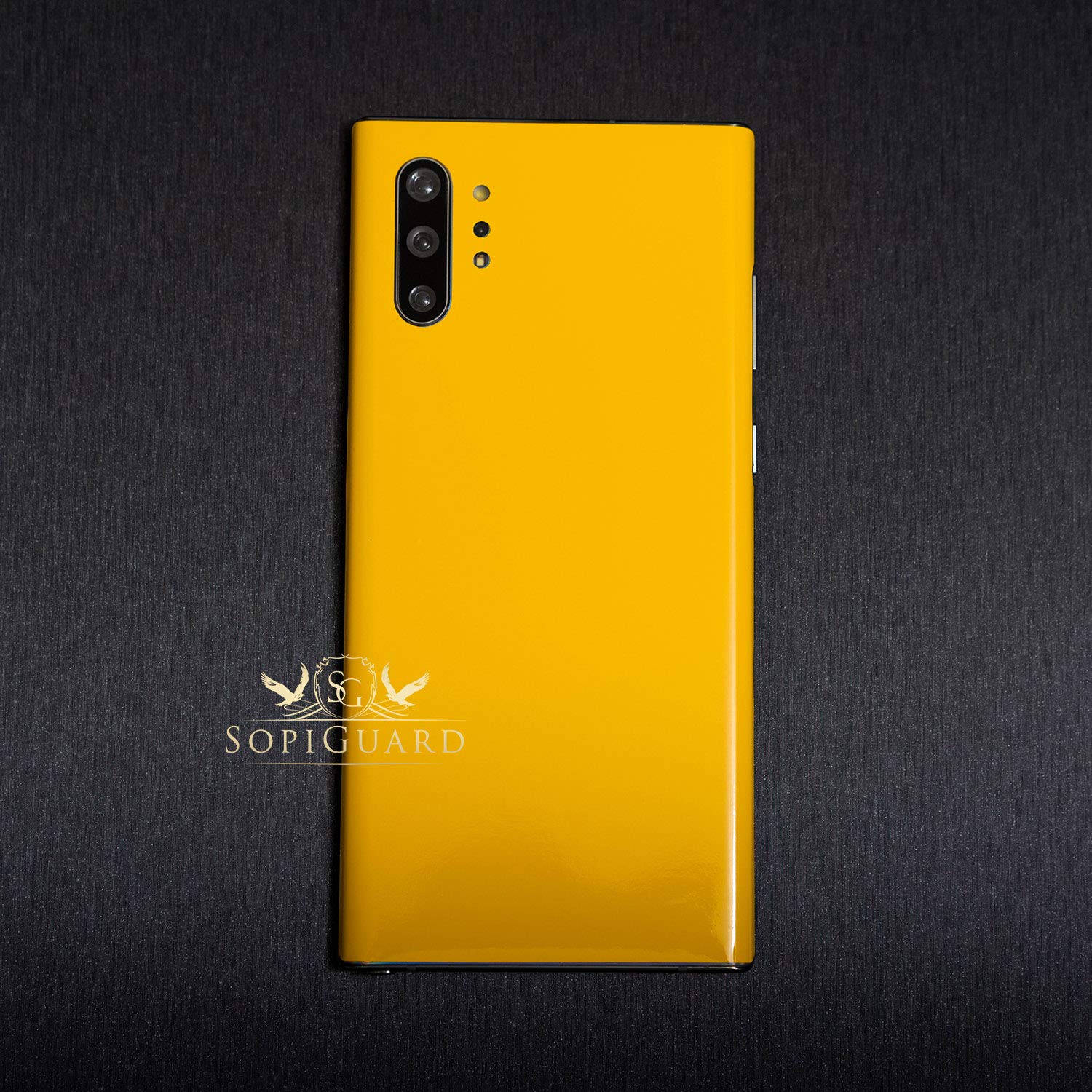Sopiguard Sticker For Surface Duo Phone Edge To Edge Precision Vinyl Skin Wrap (Gloss Yellow)
