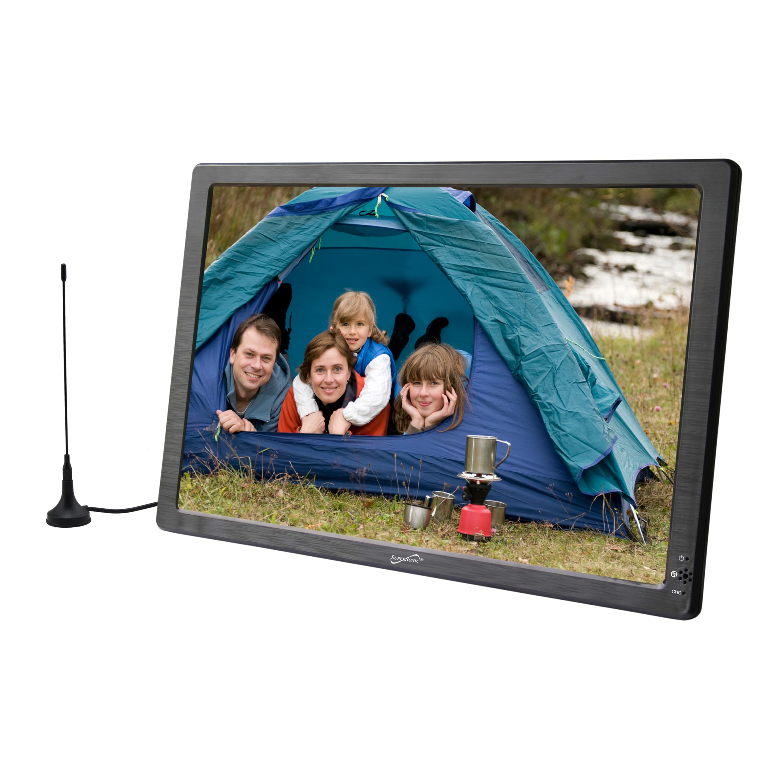 Supersonic Sc 2812 Portable Widescreen Lcd Display With Digital Tv Tuner, Usb/Sd Inputs And Ac/Dc Compatible For Rvs (12 Inch)