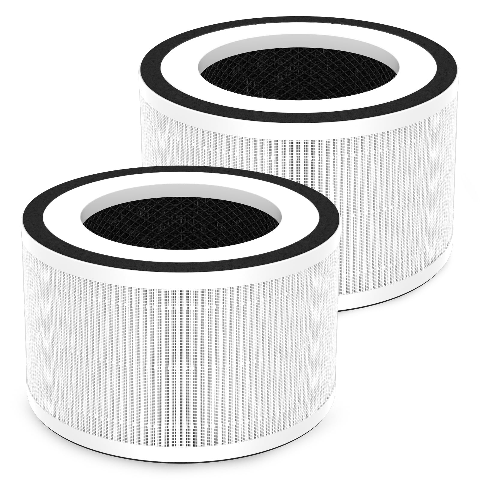 Sinnya Fillo/Halo/Allo True Hepa Filter Replacement For Afloia Fillo/Halo/Moo Ka Allo, 360 3 Stage H13 Filtration, 2 Pack