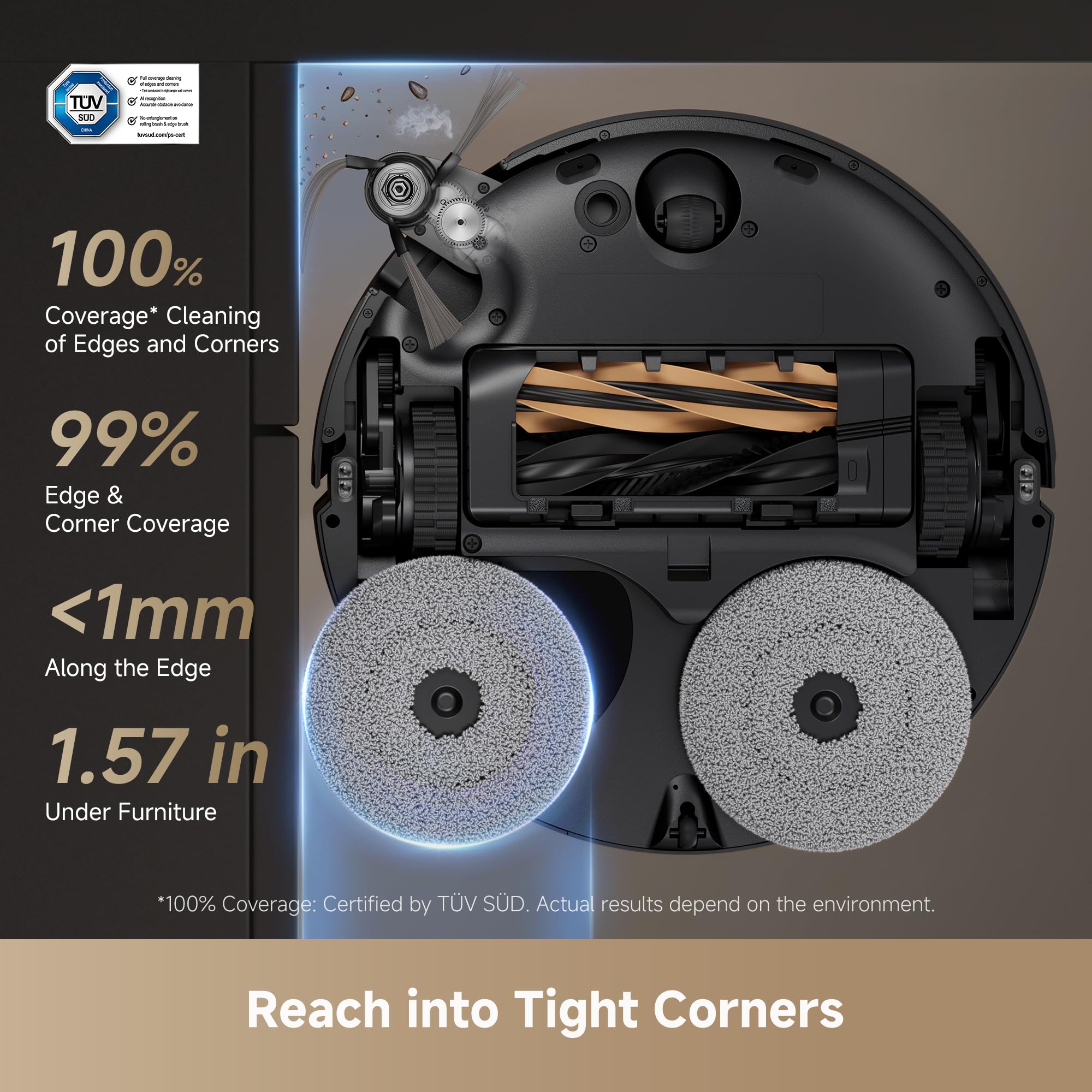 Dreame X50 Ultra Robot Vacuum And Mop With Auto Empty And Mop Self Cleaning, 20,000Pa Suction, Obstacle Avoidance And 360 Naviga