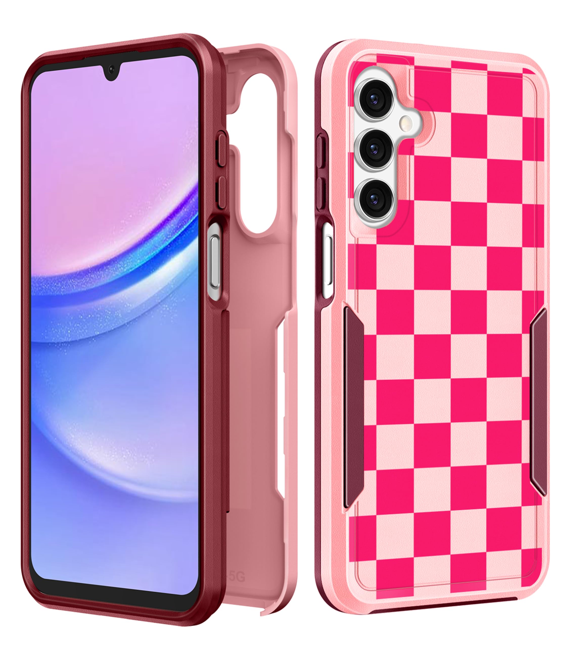 Plakill for Galaxy A16 5G Phone Case Women - Cute Girls Cover Girly Kawaii Aesthetic Unique Design Fashion Heavy Duty Protective
