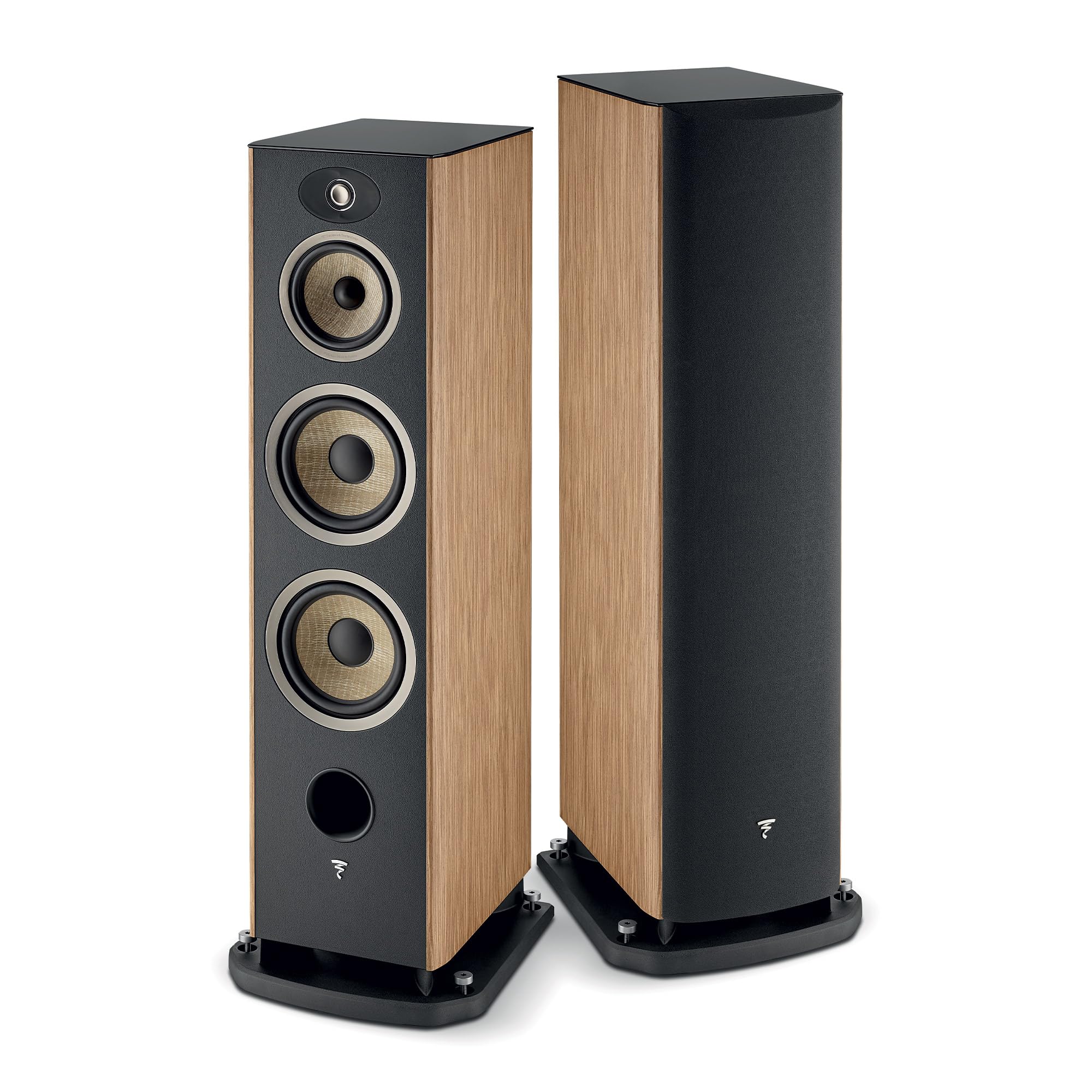 Focal Aria Evo X No. 4 Floorstanding Loudspeaker - Each (Prime Walnut)