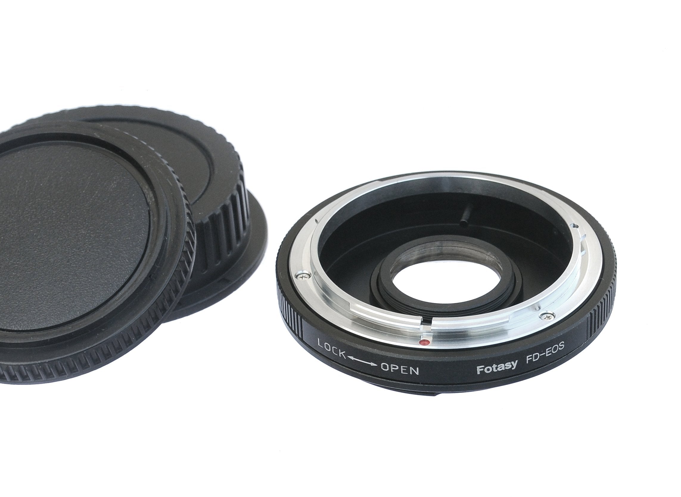 Fotasy Cannon FD Lens to EOS EF Adapter, FD EF Adapter, FD EF-S, Infinity Focus, Compatible with Canon DSLR 6D 5D Mark IV III II