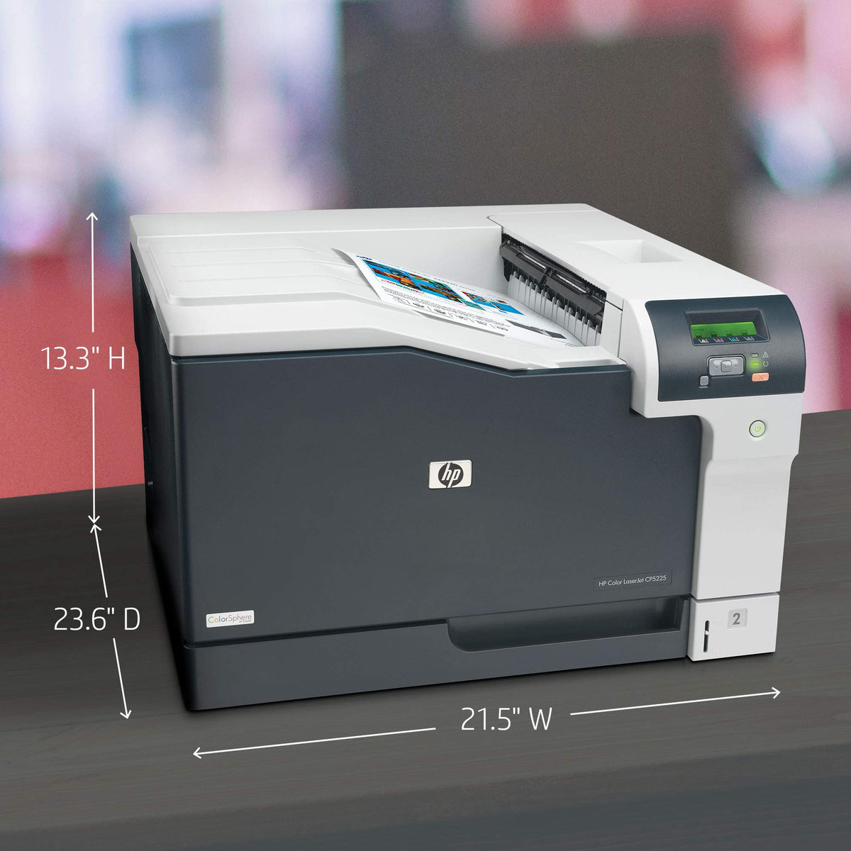 Hp Color Laserjet Professional Cp5225Dn (Ce712A), Black – Electroeshop