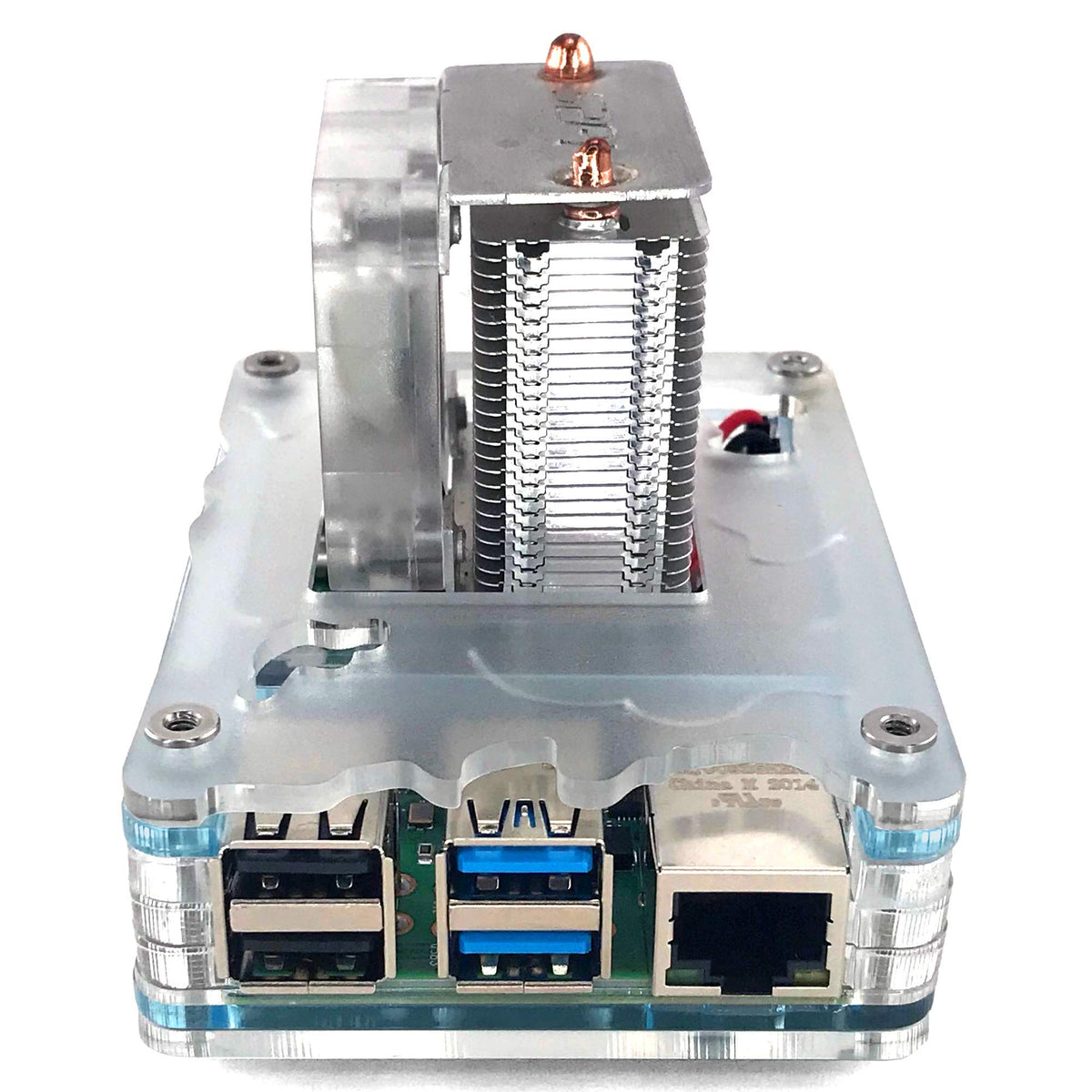 C4Labs Zebra Ice Cube Case Kit For Raspberry Pi 3B+ Or 4B And Ice Towe ...