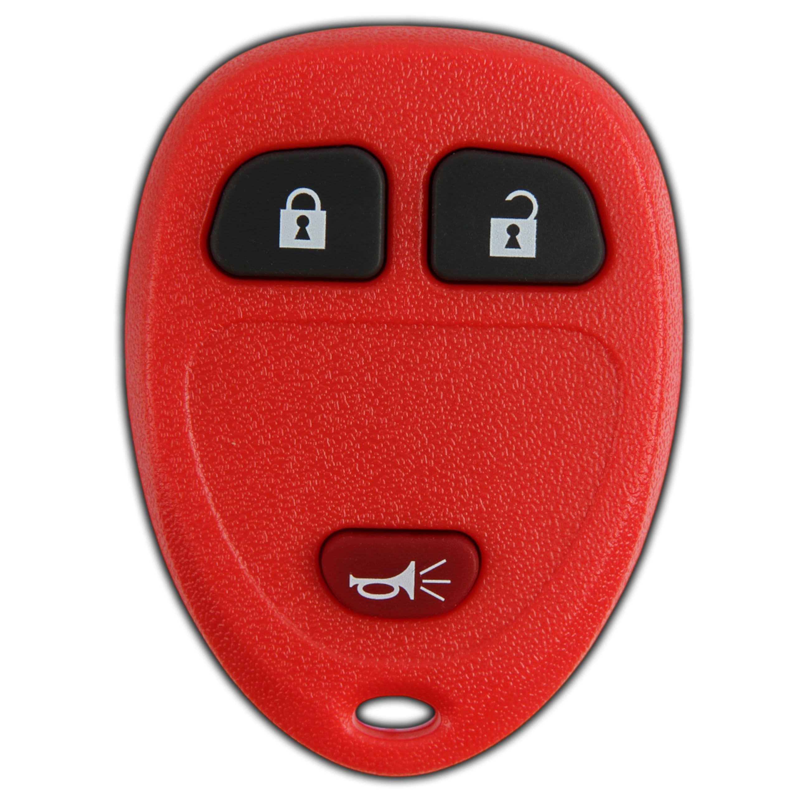Keylessoption Keyless Entry Remote Control Car Key Fob Replacement For 15913420 Red