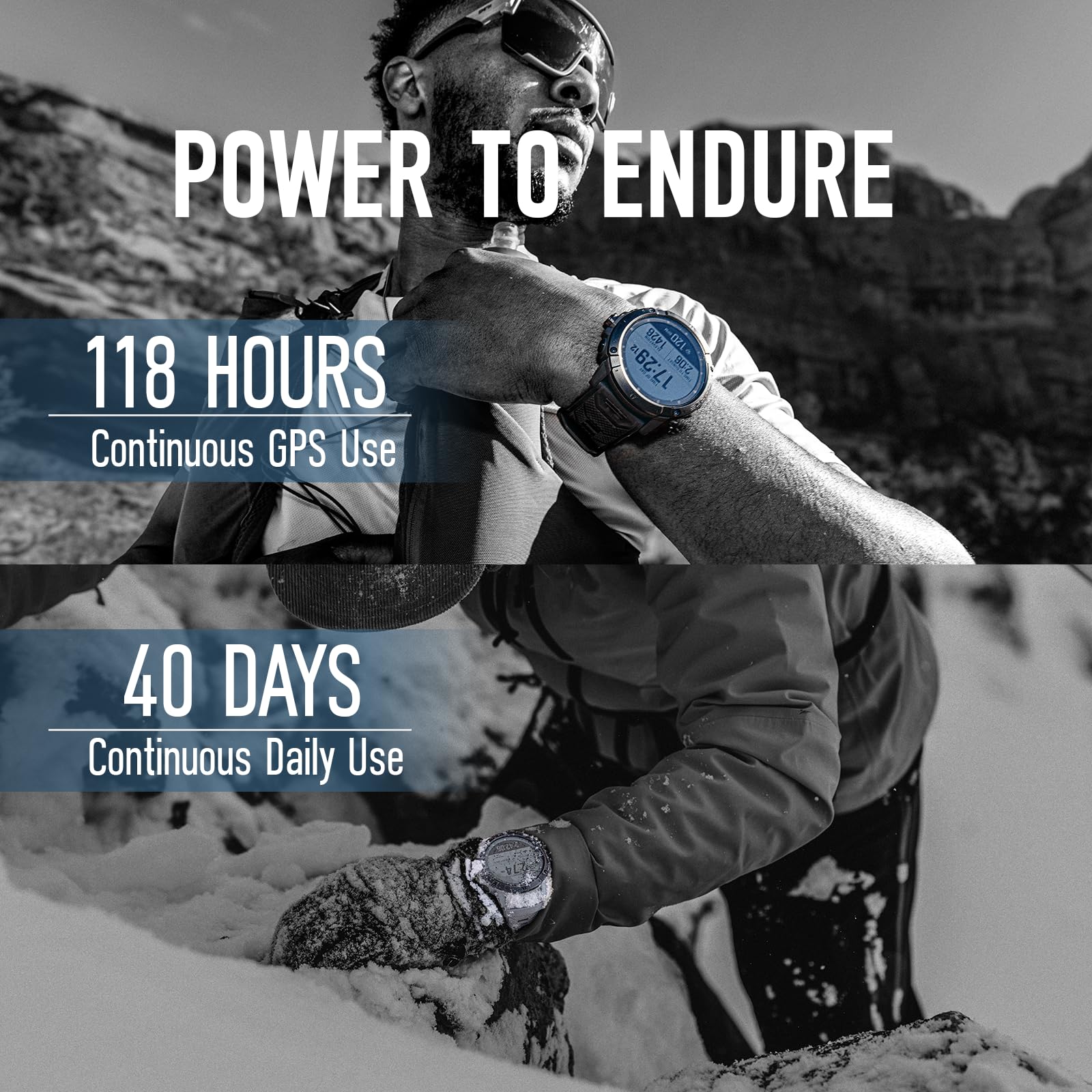 Coros Vertix 2S Adventure Gps Watch, 40 Days Battery Life, Gps Navigation With Global Offline Maps, Route Planner, Heart Rate Mo