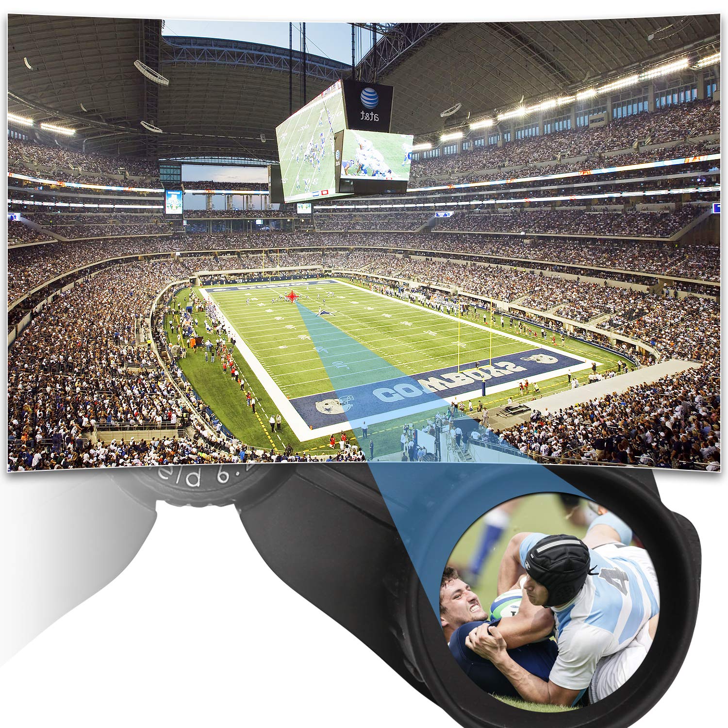 Skygenius 10X25 Compact Binoculars For Adults And Kids, Small Binoculars For Bird Watching, Pocket Binoculars For Theater And Co