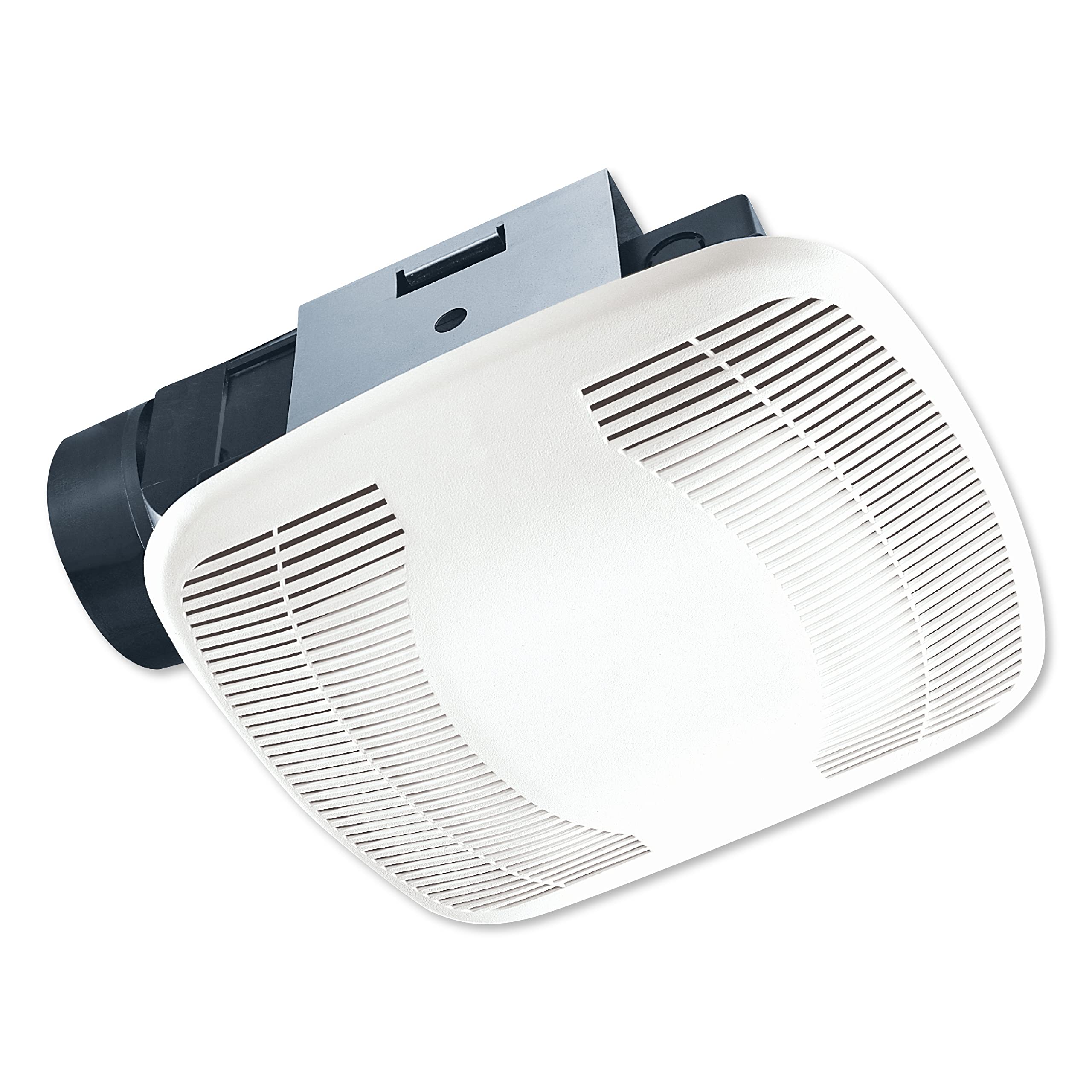 Air King Bfq110 Ceiling Mounted Snap In Installation 100 Cfm Bathroom Exhaust Fans, Medium, White