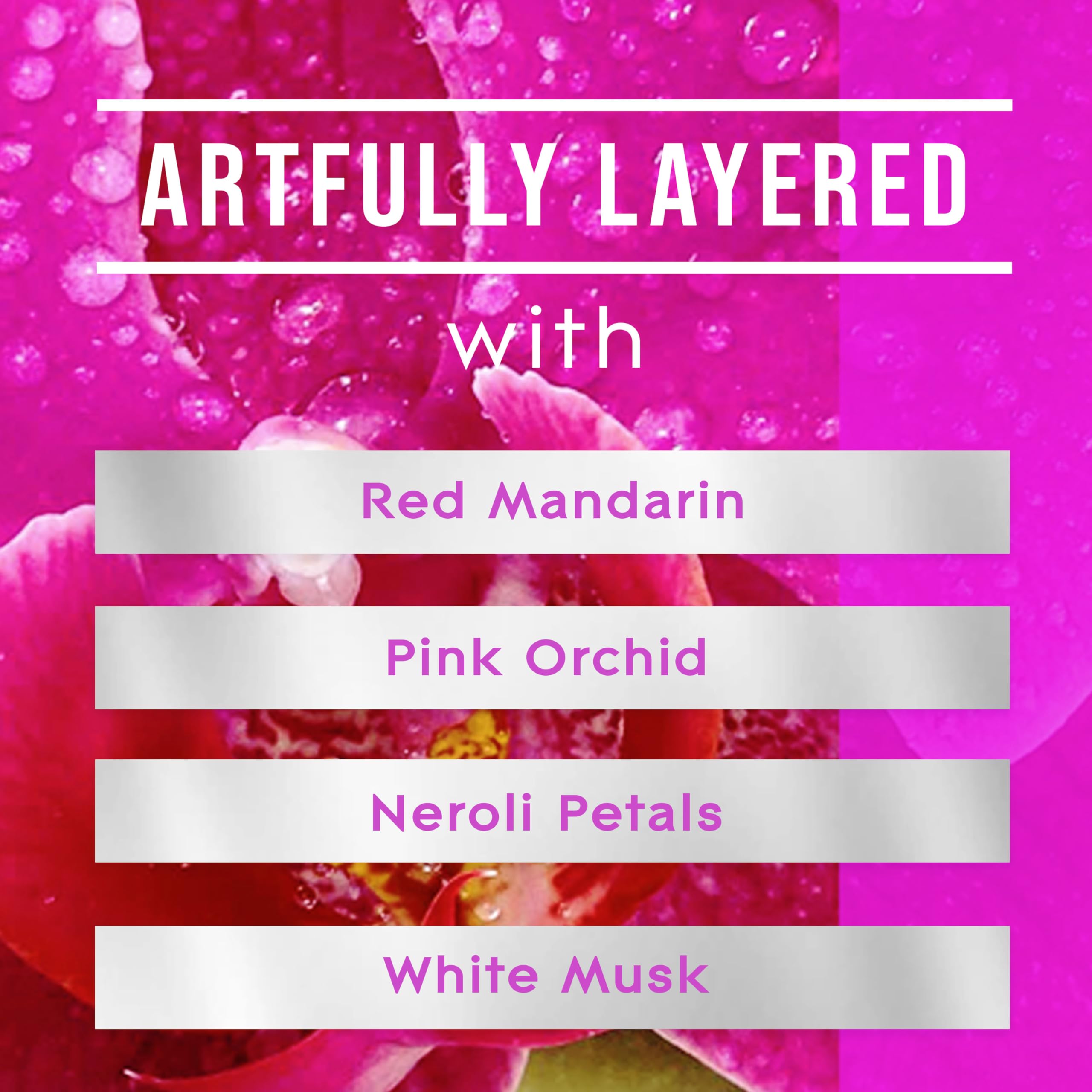 Glade Plugins Refills Air Freshener, Scented And Essential Oils For Home And Bathroom, Orchid & Neroli, Fresh Collection 3.35 Fl