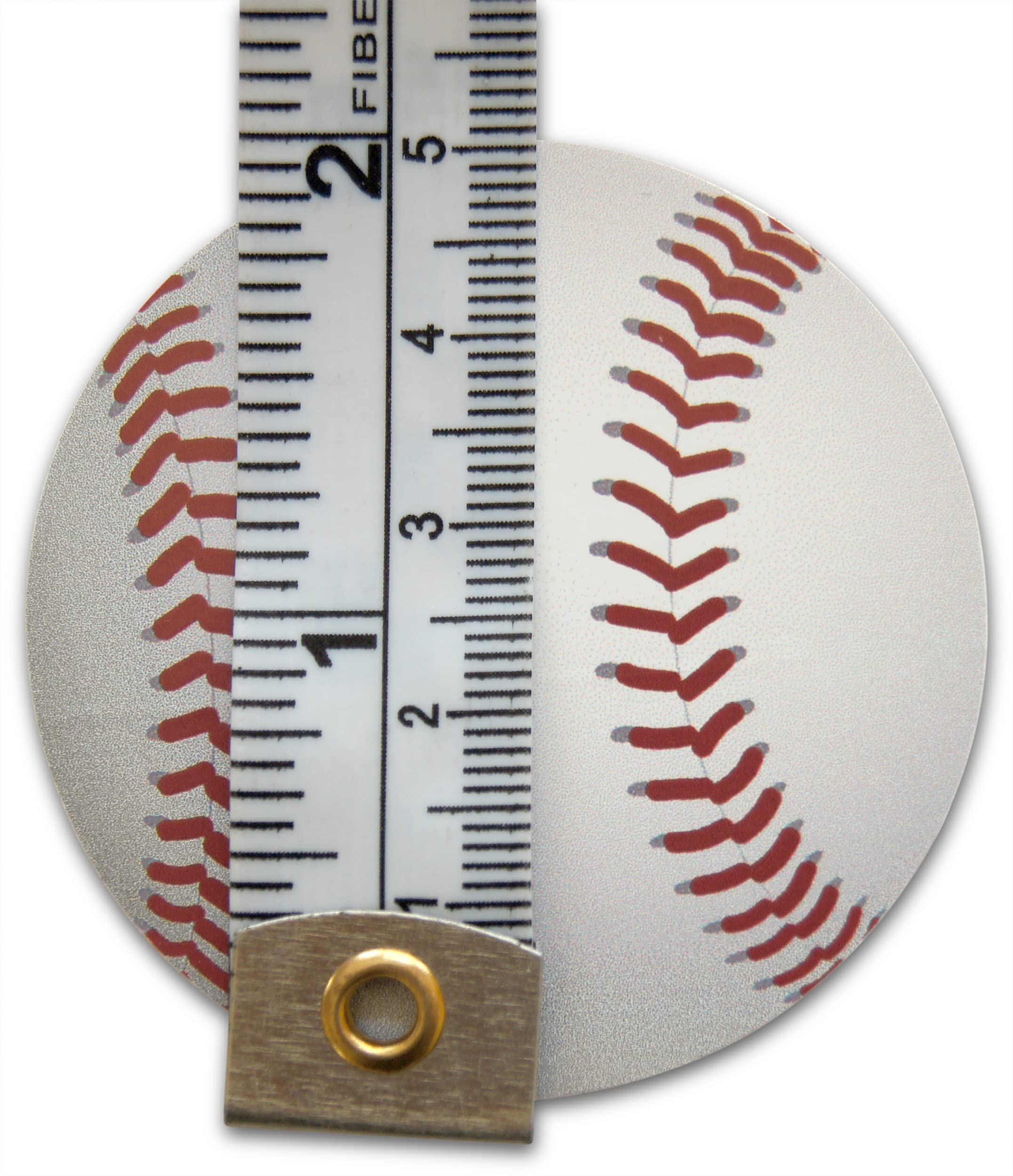 Novel Merk Baseball Sports Ball Vinyl Stickers   2    Round Individual Decals For Laptop, Water Bottle, Phone, Party Favors, & D