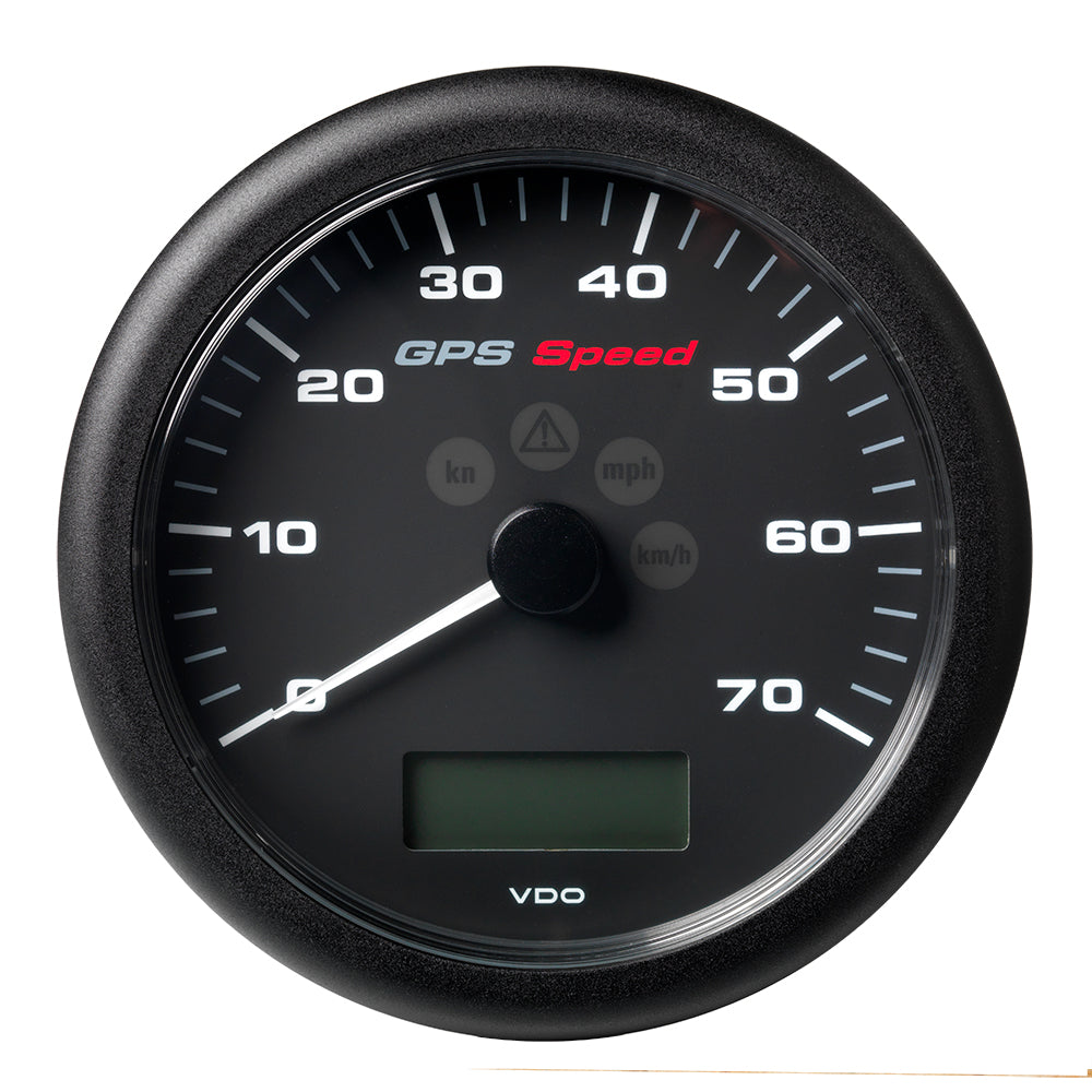 Veratron 4-1/4'' (110Mm) Viewline Gps Speedometer 0-70 Knots/Kmh/Mph - 8 To 16V Black Dial &Amp; Bezel,WBEEAB08M11693S