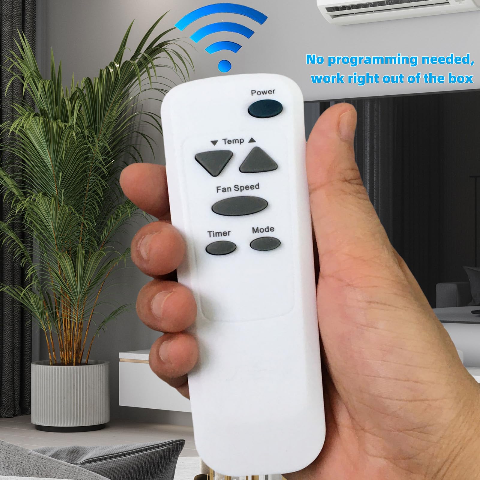 Replacement Ac Remote Control For Lg Air Conditioner Akb73016012 Lt081Cnr Lt1210Cr Lt1010Cr Lt0810Cr Lb8000R Lb8000Er L1404R Lb1