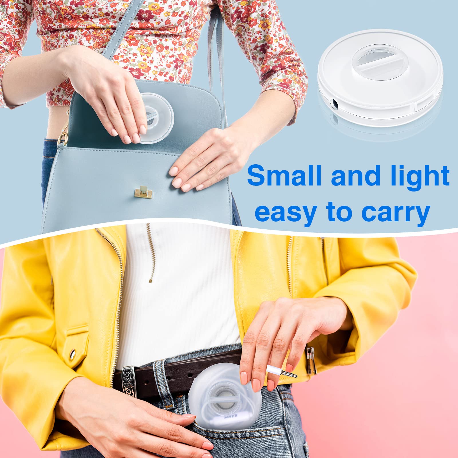 9 Pcs Charging Cord Organizer Portable Charger Cord Holder Round Storage Cable Winder Retractable Cable Management Flexible Usb