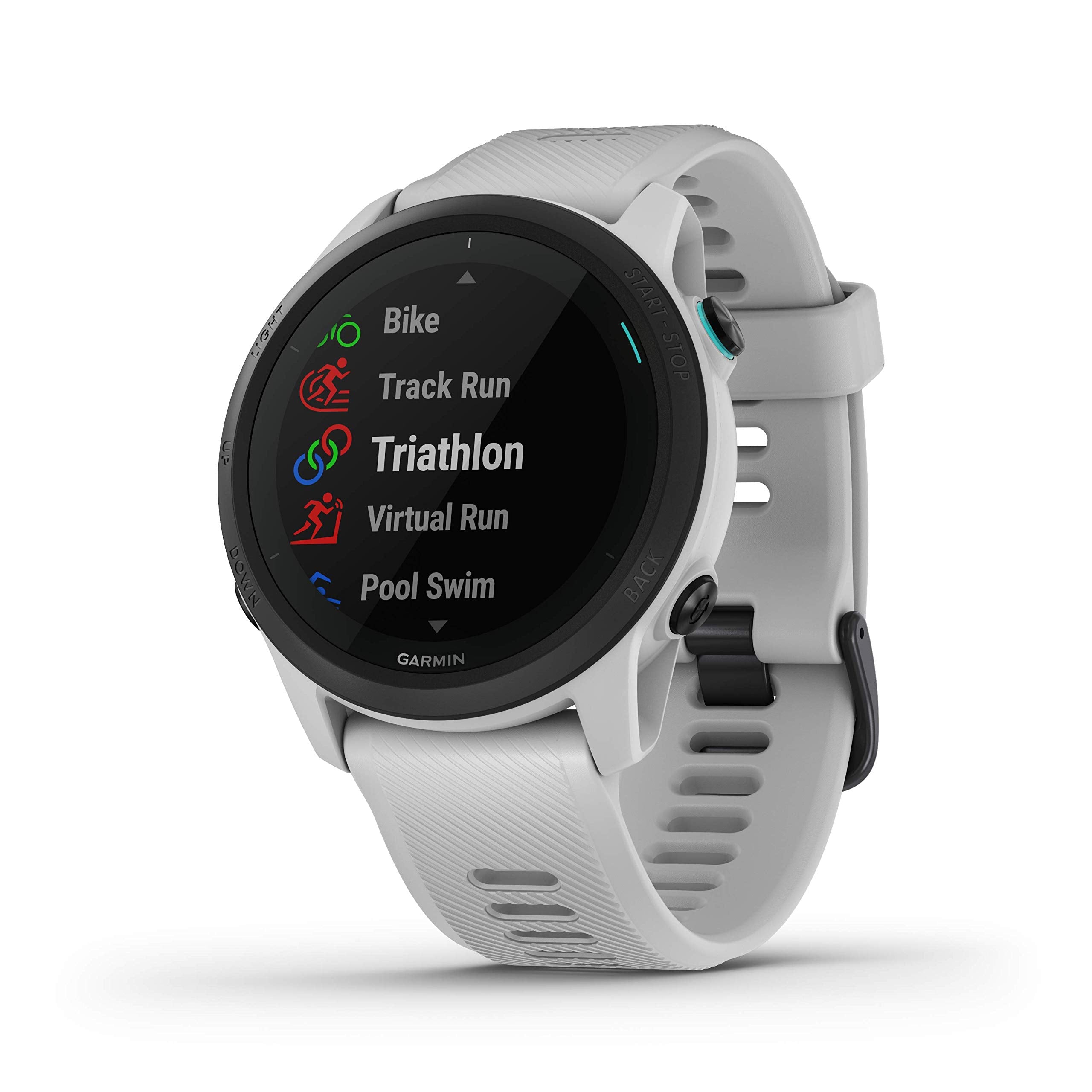 Garmin Forerunner 745, Gps Running Watch, Detailed Training Stats And On Device Workouts, Essential Smartwatch Functions, Whites