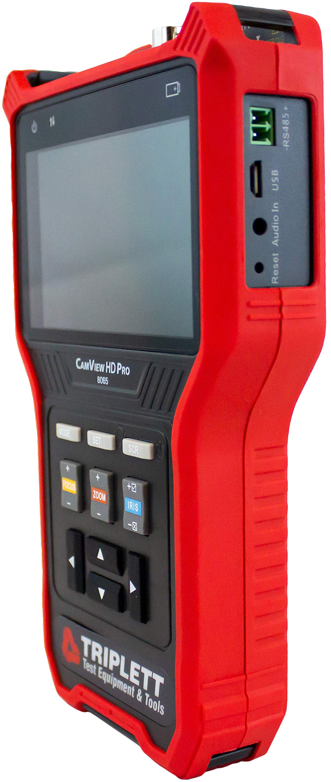 Triplett 8065 Camview Hd Pro Cctv Camera Tester   Analog Ntsc/Pal, Ahd 2.0, Hd Tvi 3.0, Hd Cvi 3.0