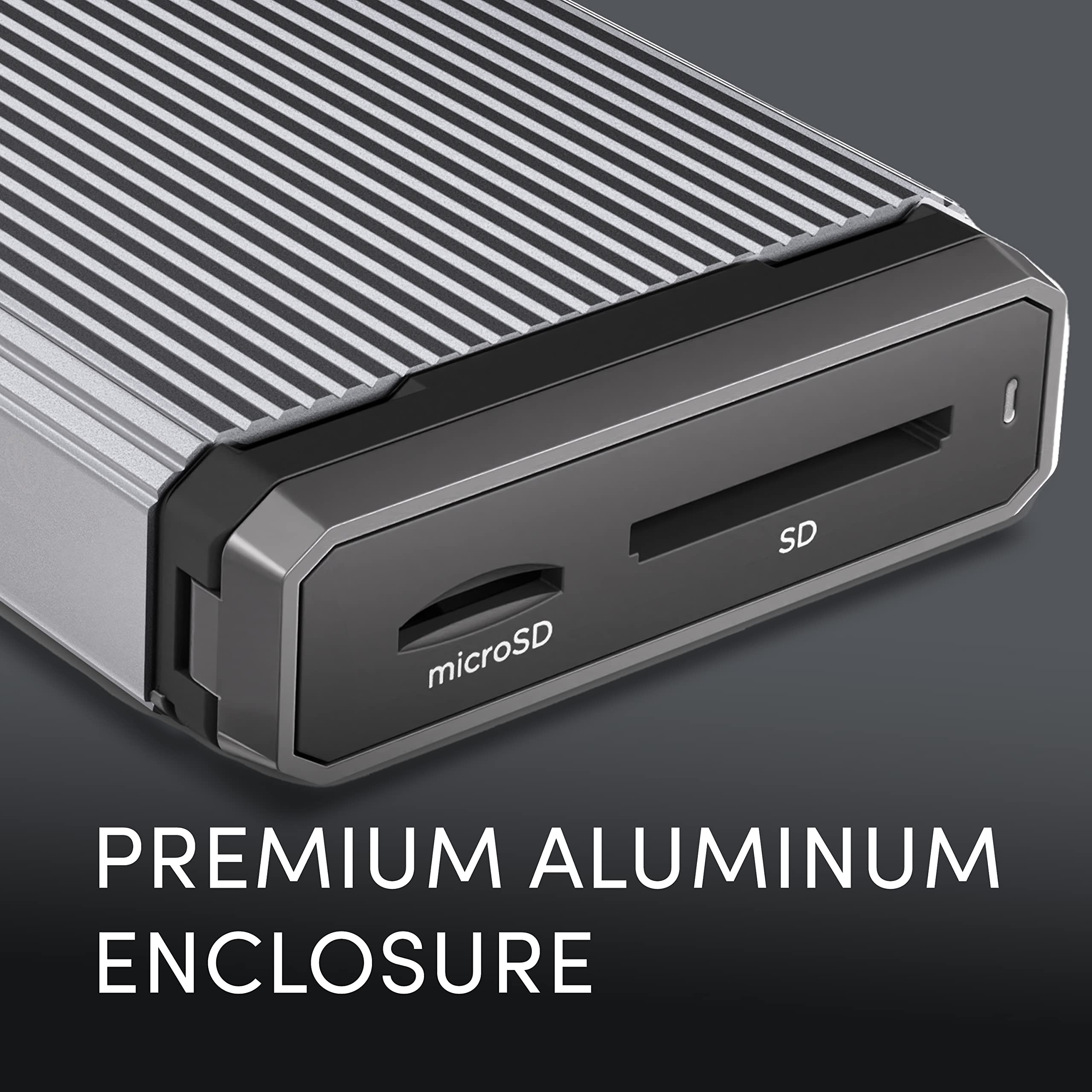 Sandisk Professional Pro Reader Sd And Microsd   High Performance Card Reader For Sd And Microsd Cards, Usb 3.2 Gen 1   Sdpr5A8 0000 Gband