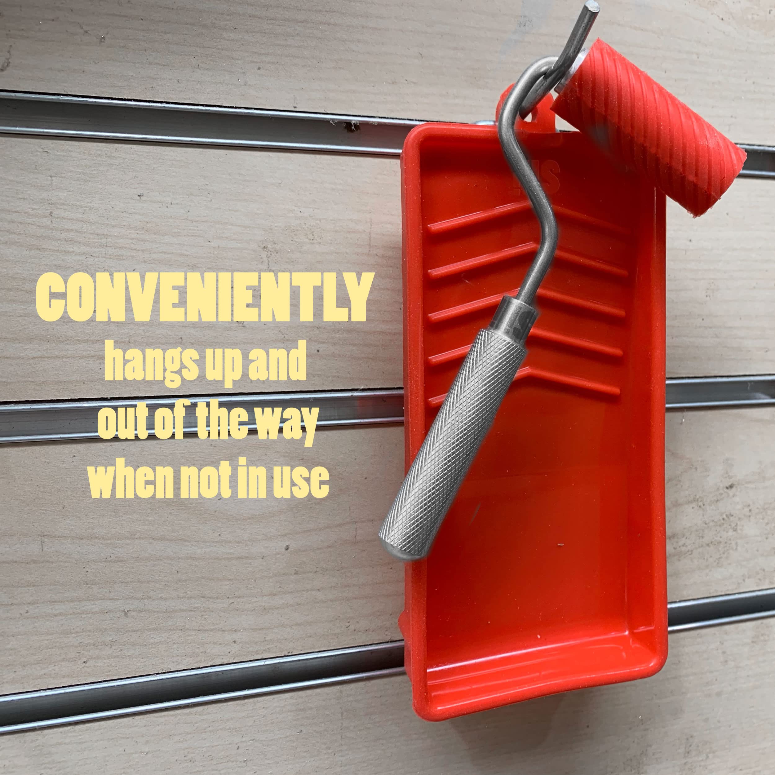 Sili Glue Roller With Silicone Application Tray For Arts Crafts Woodworking And Larger Glue Up Projects