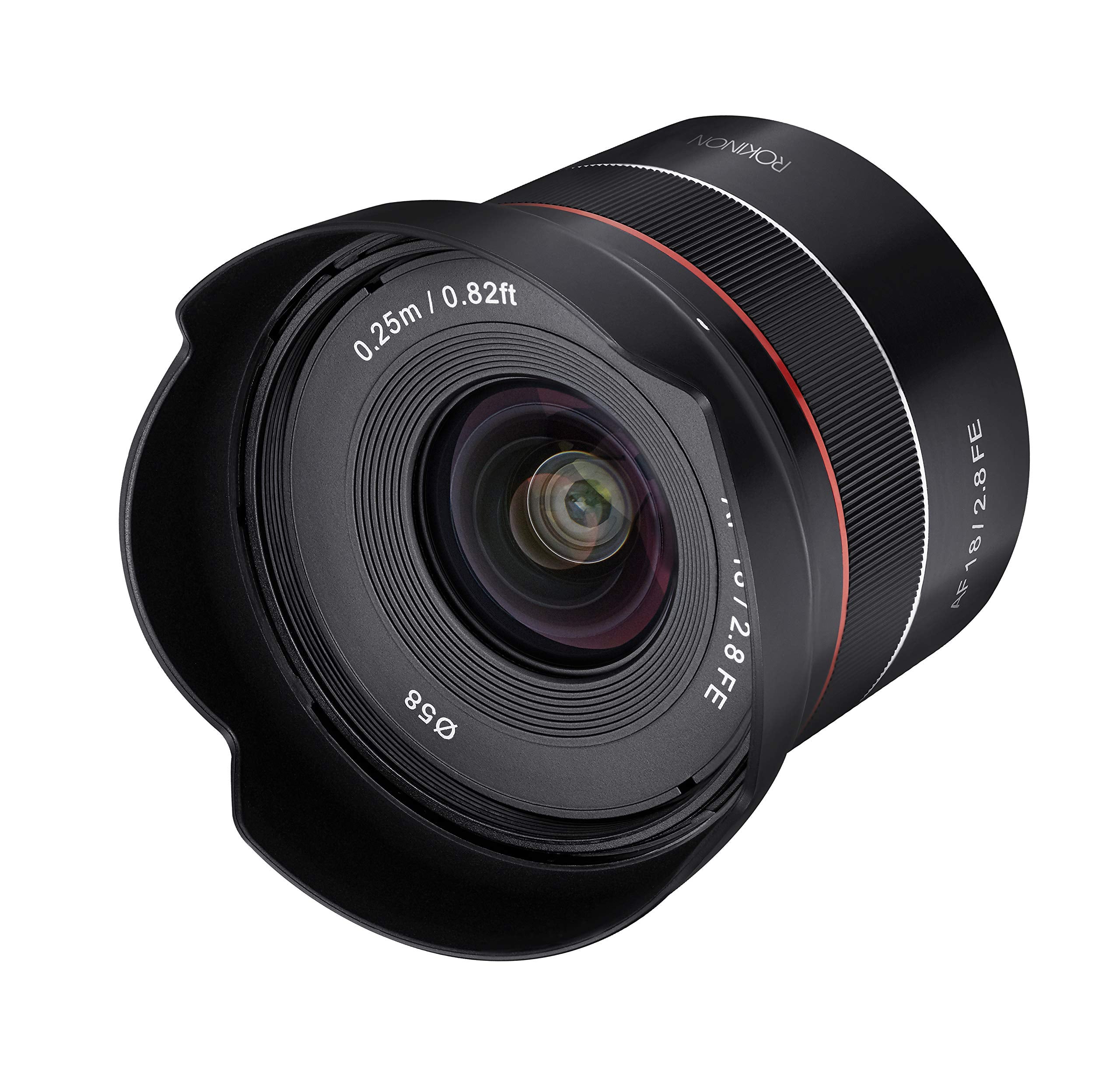 Rokinon AF 18mm F2.8 Auto Focus Full Frame Compact Lens for Sony E