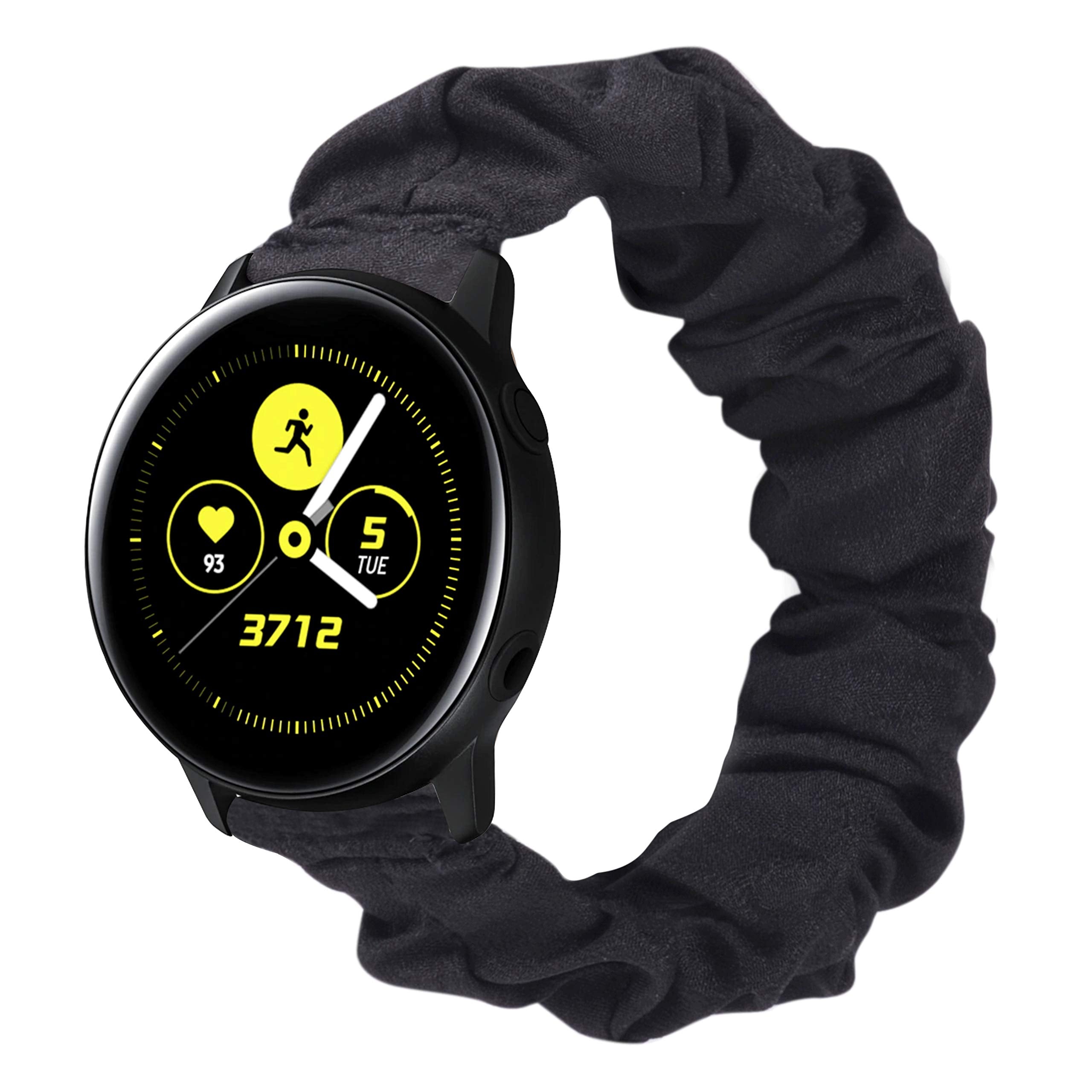Toyouths 20Mm Scrunchie Stretchy Elastic Band Compatible With Samsung Galaxy Watch 6/5/4 40&44Mm/Classic 6 43&47Mm/Watch 5 Pro 4