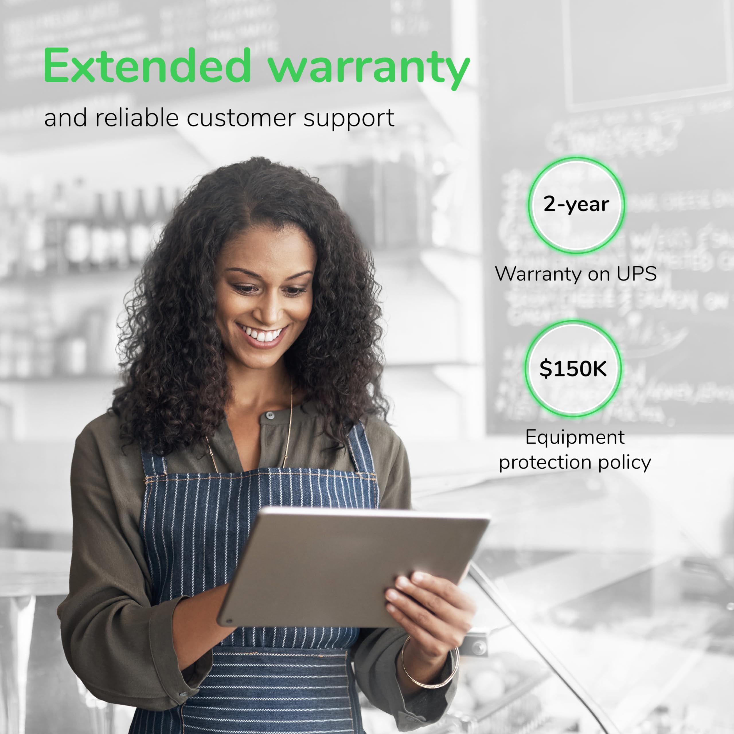 Apc 1500Va Smart Ups With Smartconnect, Smc1500 2Uc Rack Mount Ups Battery Backup, Sinewave, Avr, 120V, Line Interactive Uninter