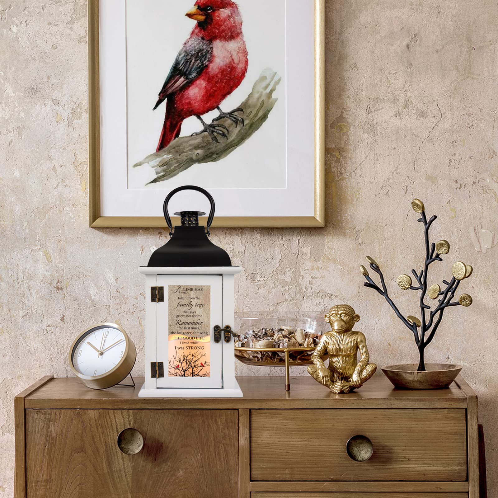 Memorial Lantern   Bereavement Sympathy Gifts For Loss Of Loved One Memorial Gifts For Loss Of Mother Loss Of Father Remembrance