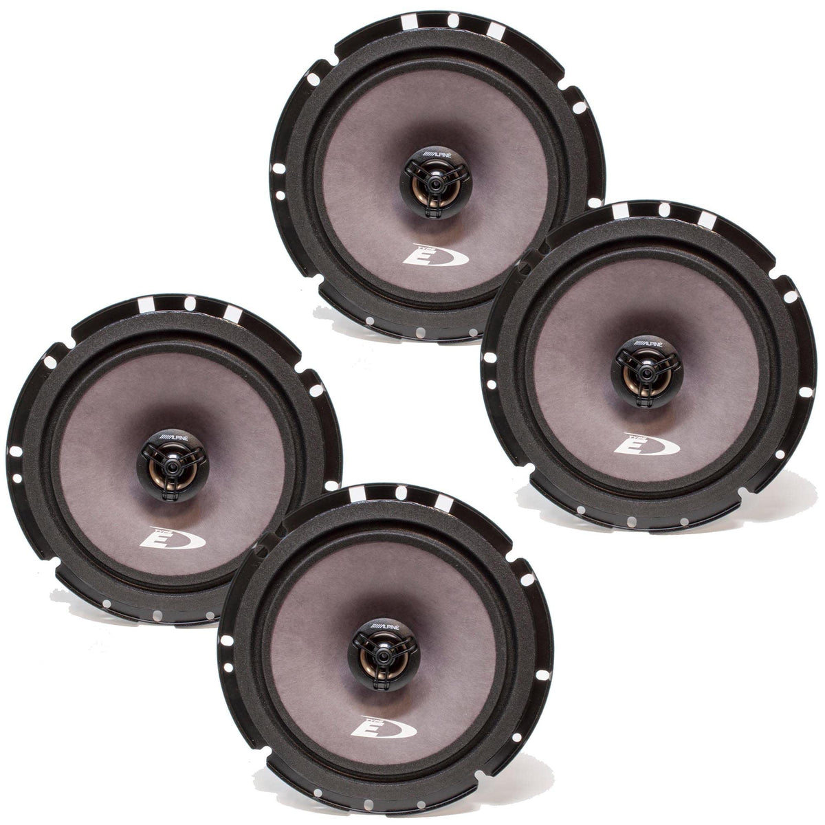 Alpine 2 Pairs Sxe 1726S 6.5' Coax Speakers