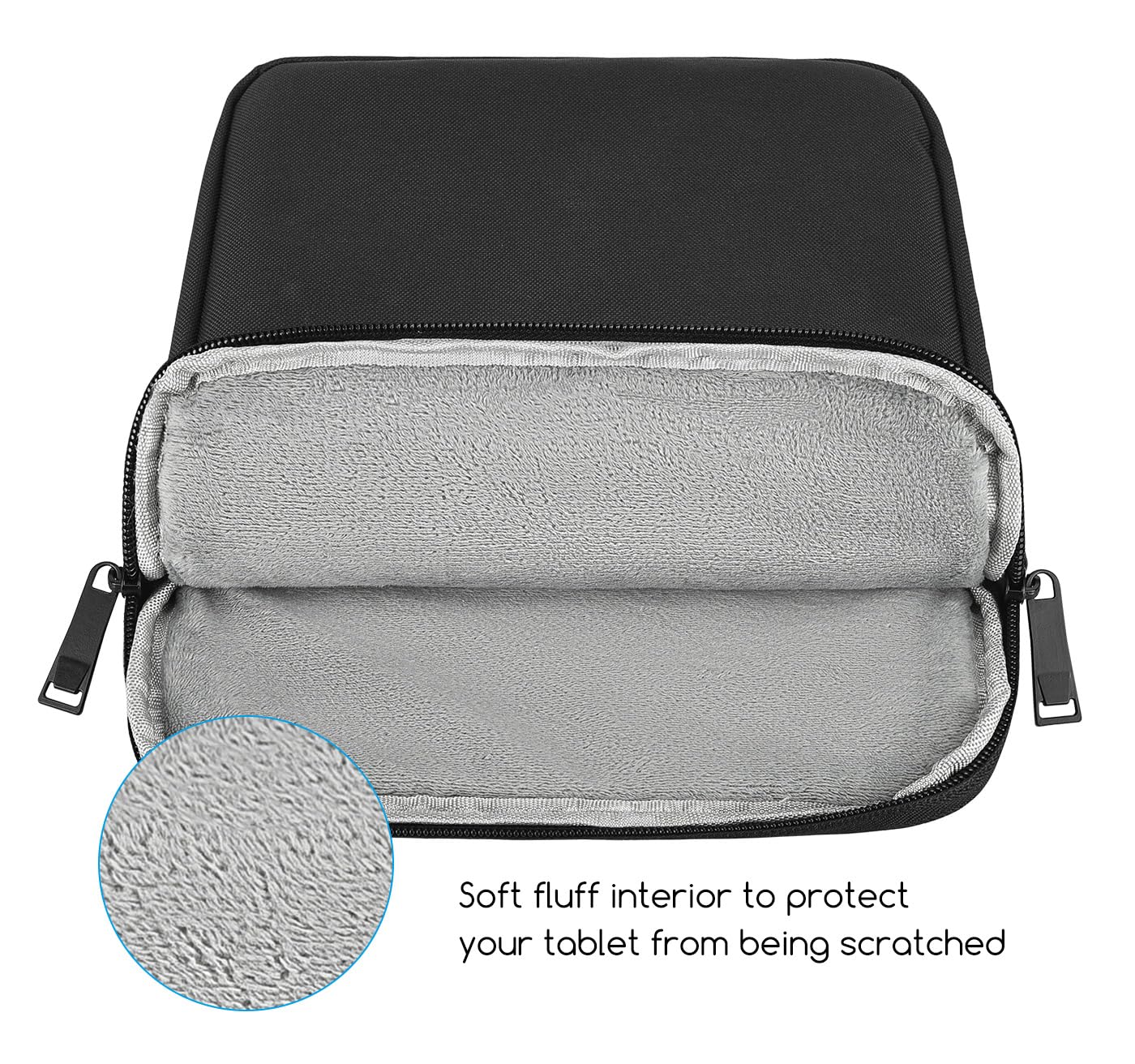 12.4 Inch Tablet Sleeve Case Bag For 2023 Galaxy Tab S9+ Plus 12.4''/Galaxy Tab S9 Fe+,Galaxy Tab S8+/Galaxy Tab S7 Fe/Galaxy Ta