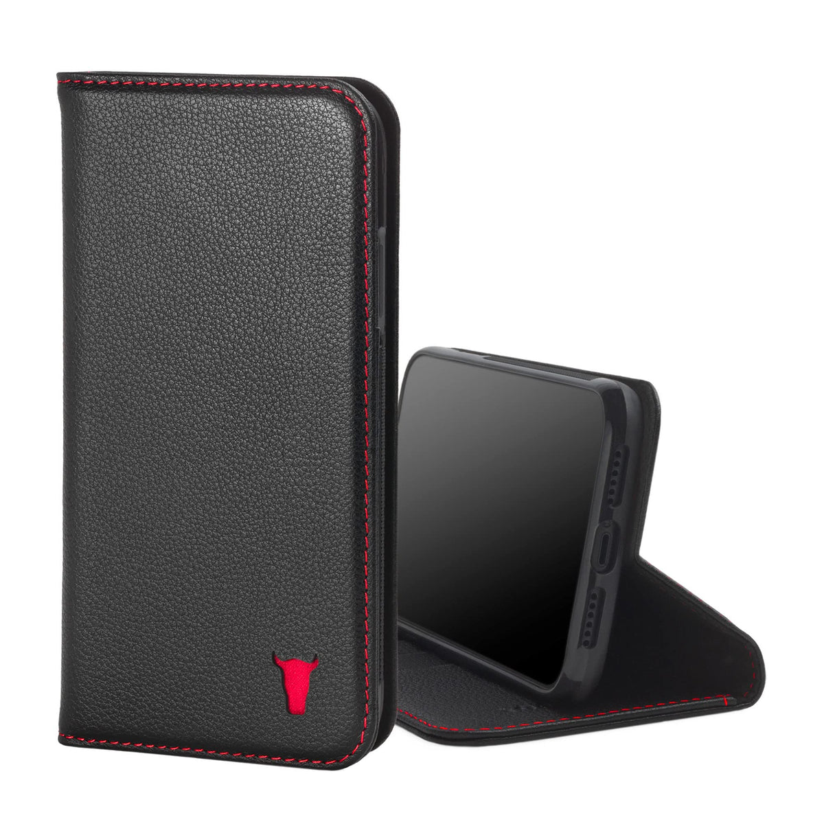 Torro Leather Case Compatible With Iphone 11   Genuine Leather Wallet Case/Cover With Card Holder And Stand Function (Black)
