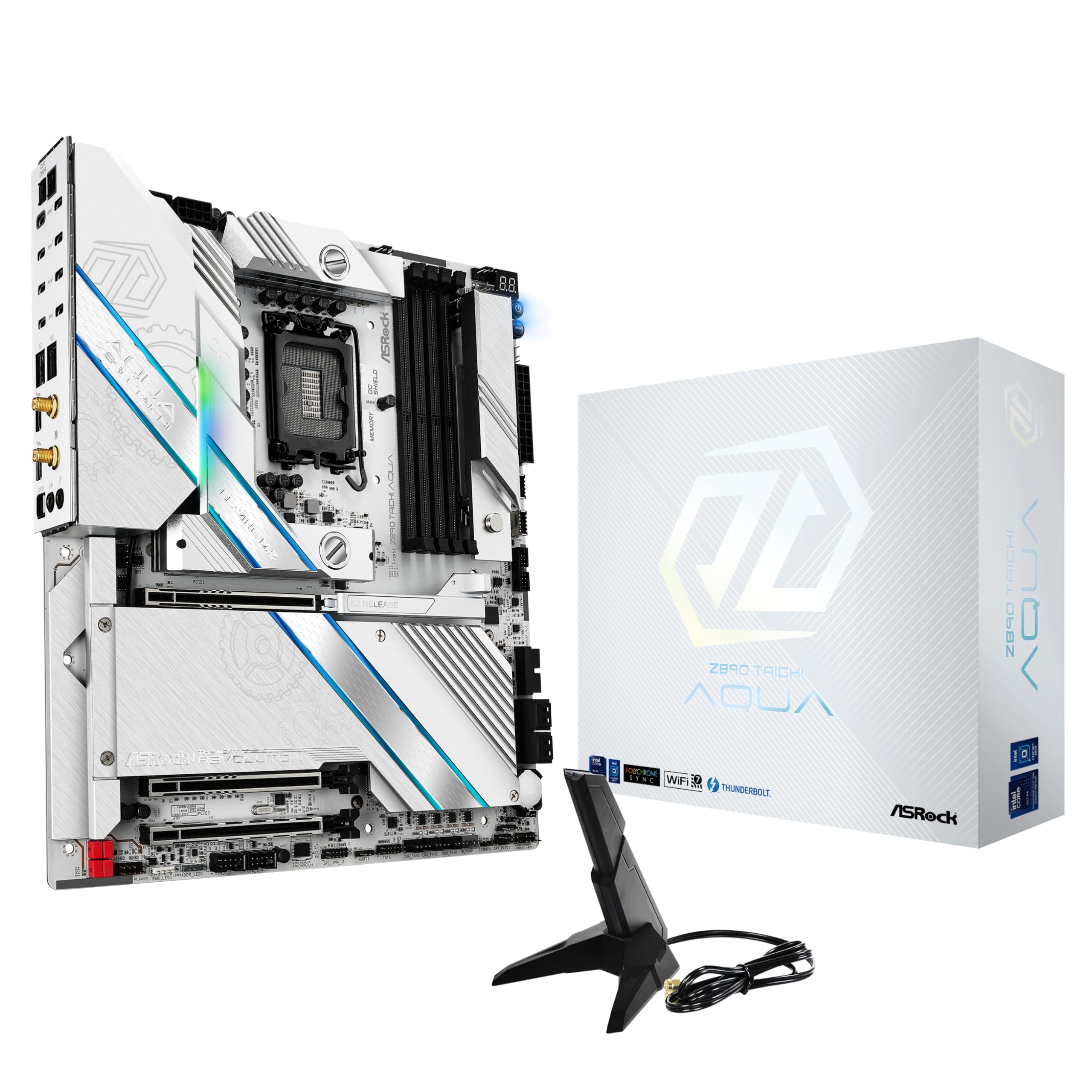 ASRock MB Z890 Taichi AQUA Z890 LGA1851 256GB DDR5 EATX Retail