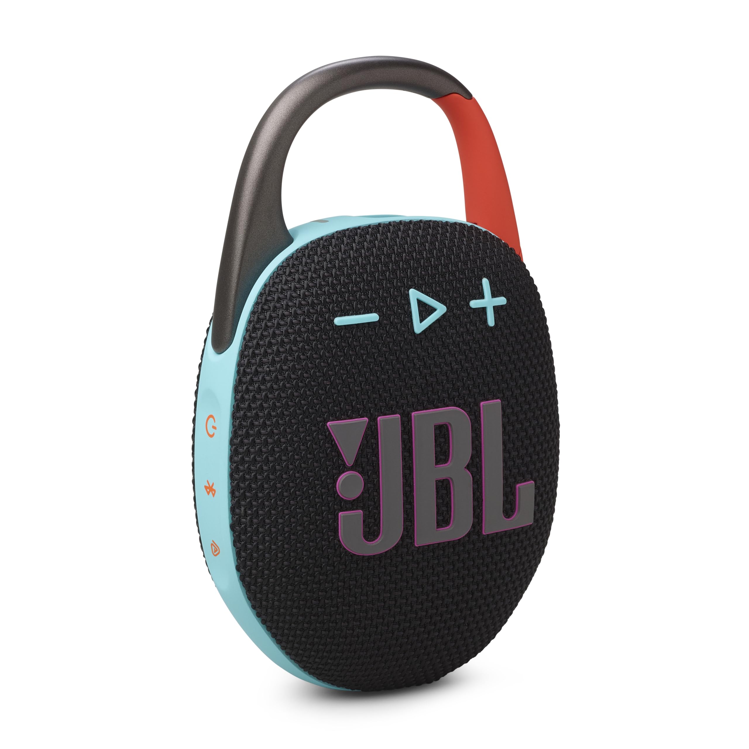 JBL Clip 5 - Ultra-Portable,Waterproof & Dustproof Bluetooth Speaker,Big Pro Sound with Punchy bass,Integrated Carabiner,Up to 1