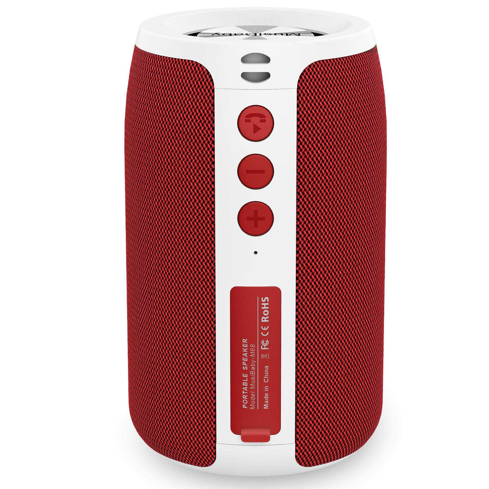 Bluetooth Speaker,MusiBaby Portable Wireless Speakers, Outdoor, Waterproof Speaker with Stereo Sound,Booming Bass,Dual Pairing,B
