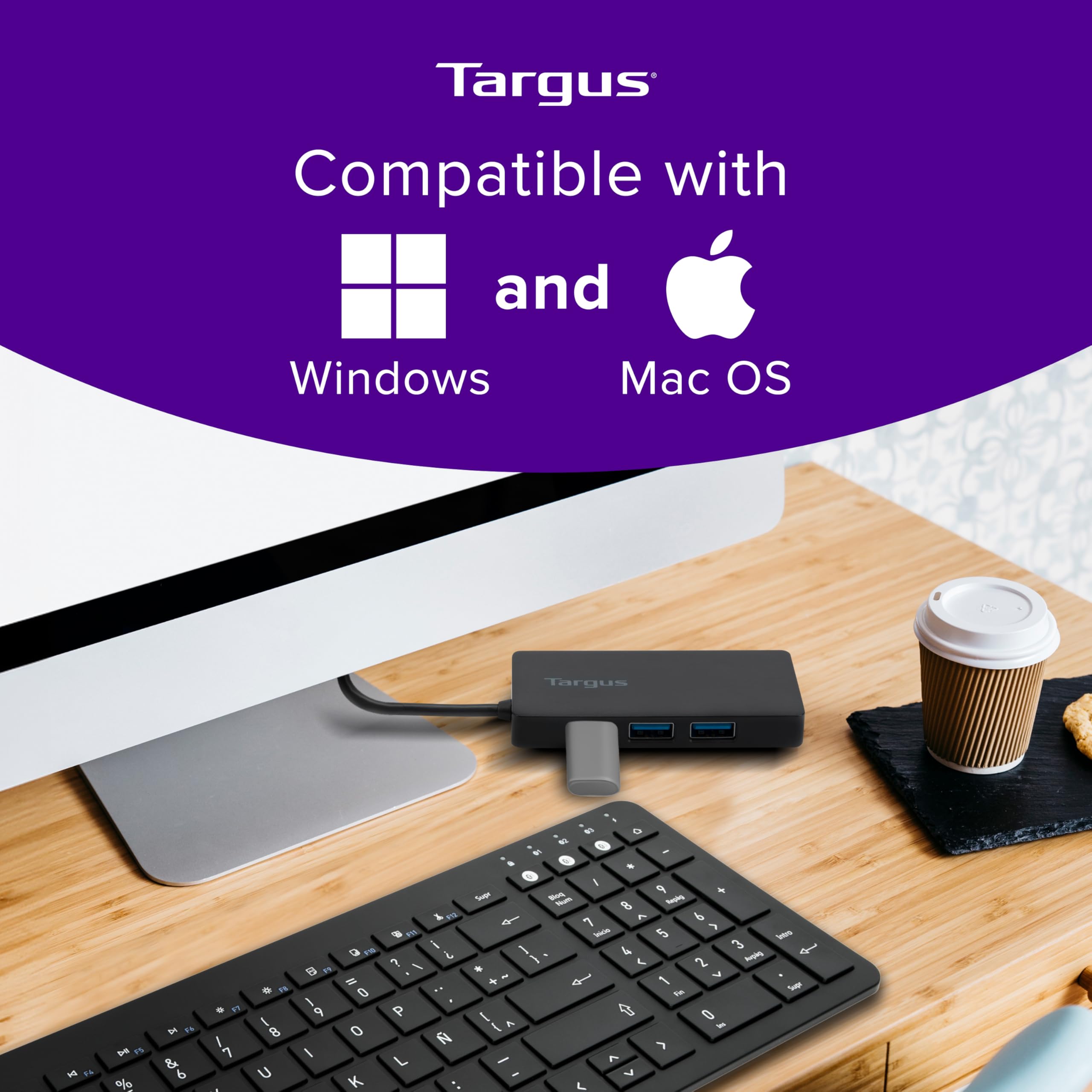 Targus - Usb 3.0 4-Port Hub