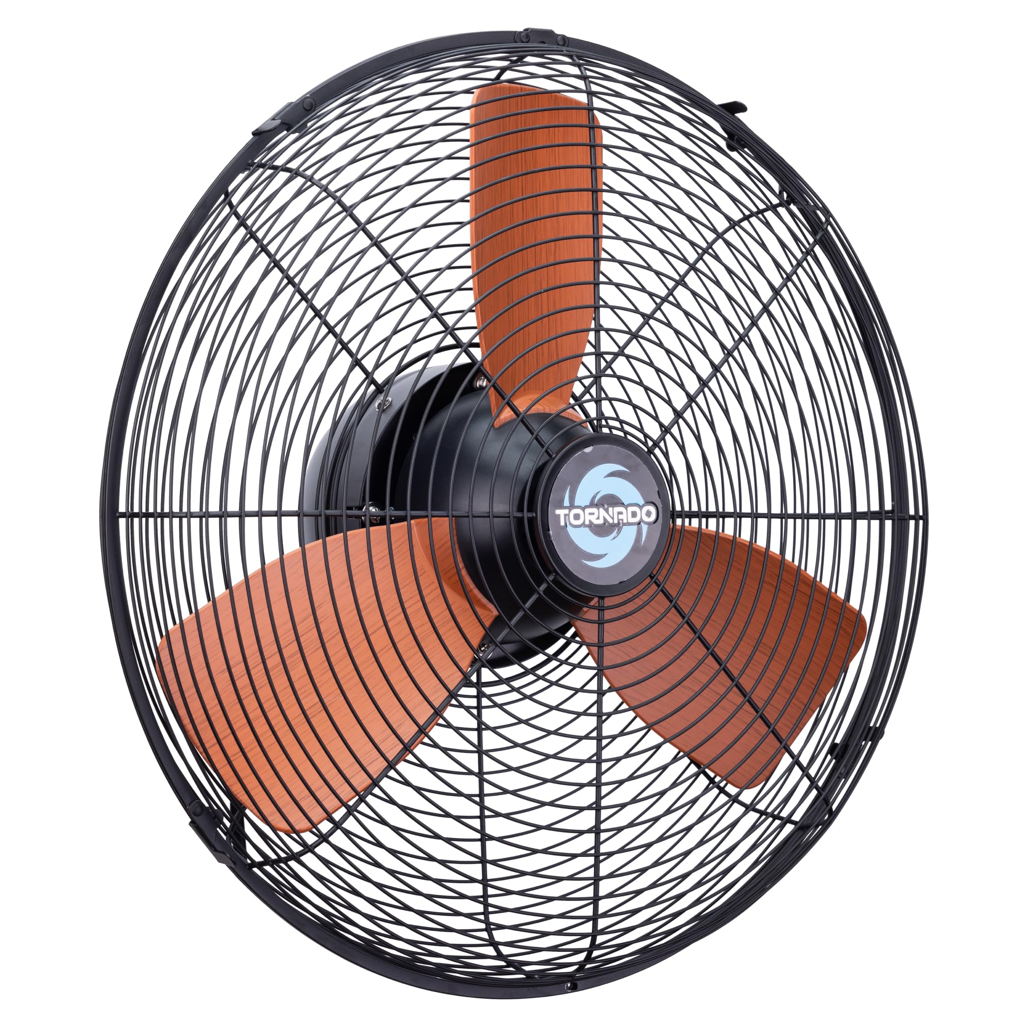 Tornado 20-Inch Outdoor Downrod Mount Ceiling Fan, IPX4 Water-Resistant with Remote Control, 3-Speed Settings, 3300 CFM Airflow,