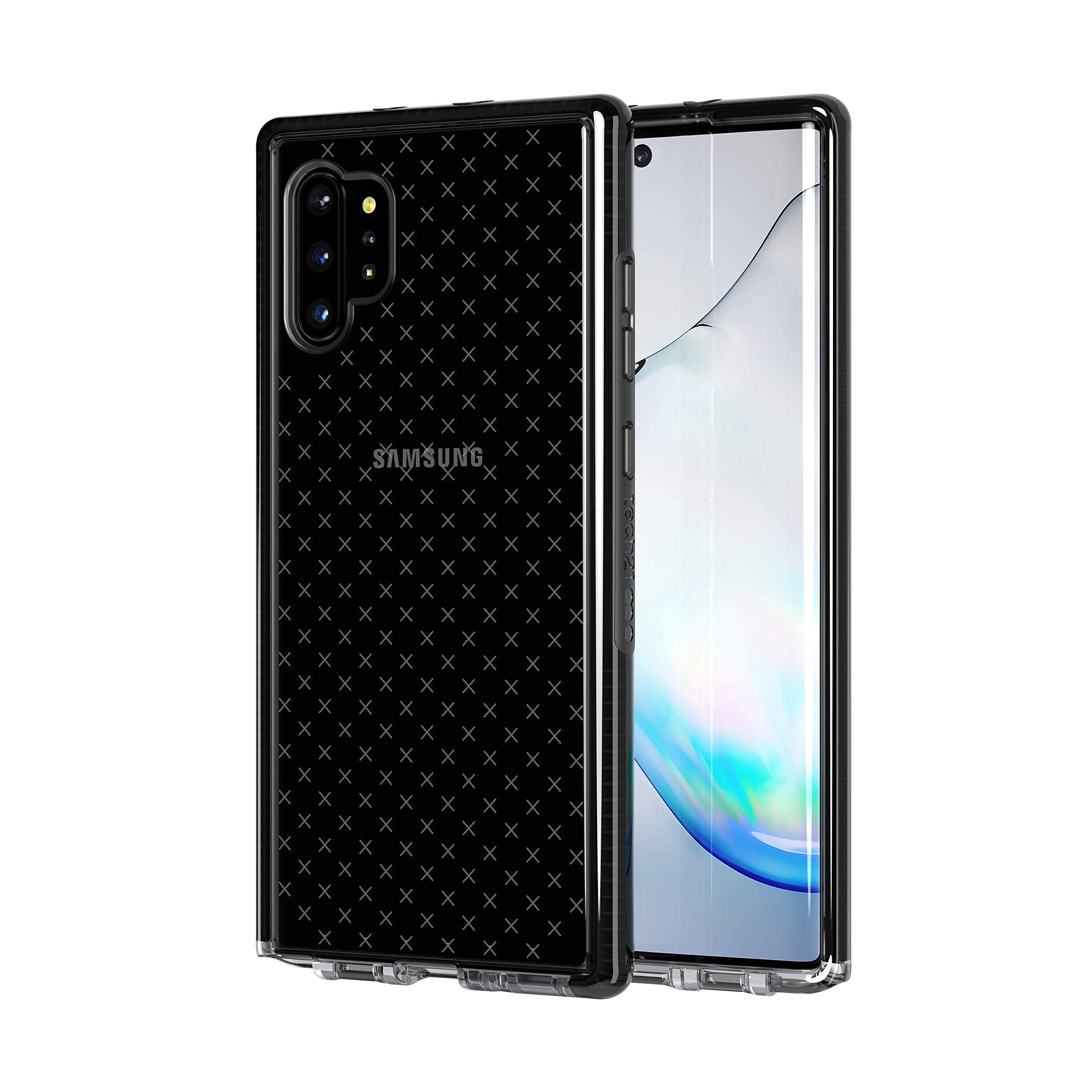 Tech21 Evo Check Phone Case Cover For Samsung Note 10+ (Plus)   Black/Smokey